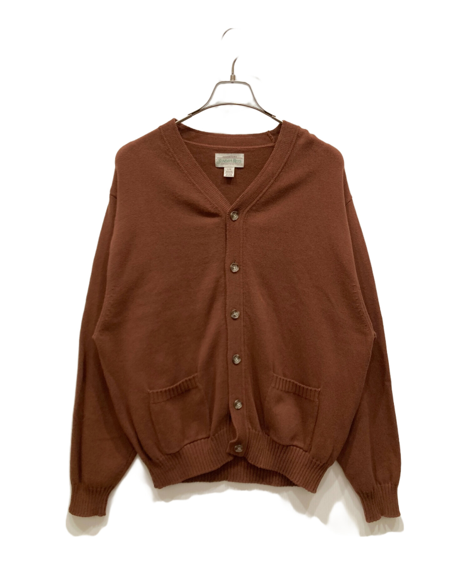 中古・古着通販】SUNDAYS BEST (サンデイズベスト) ニットカーディガン