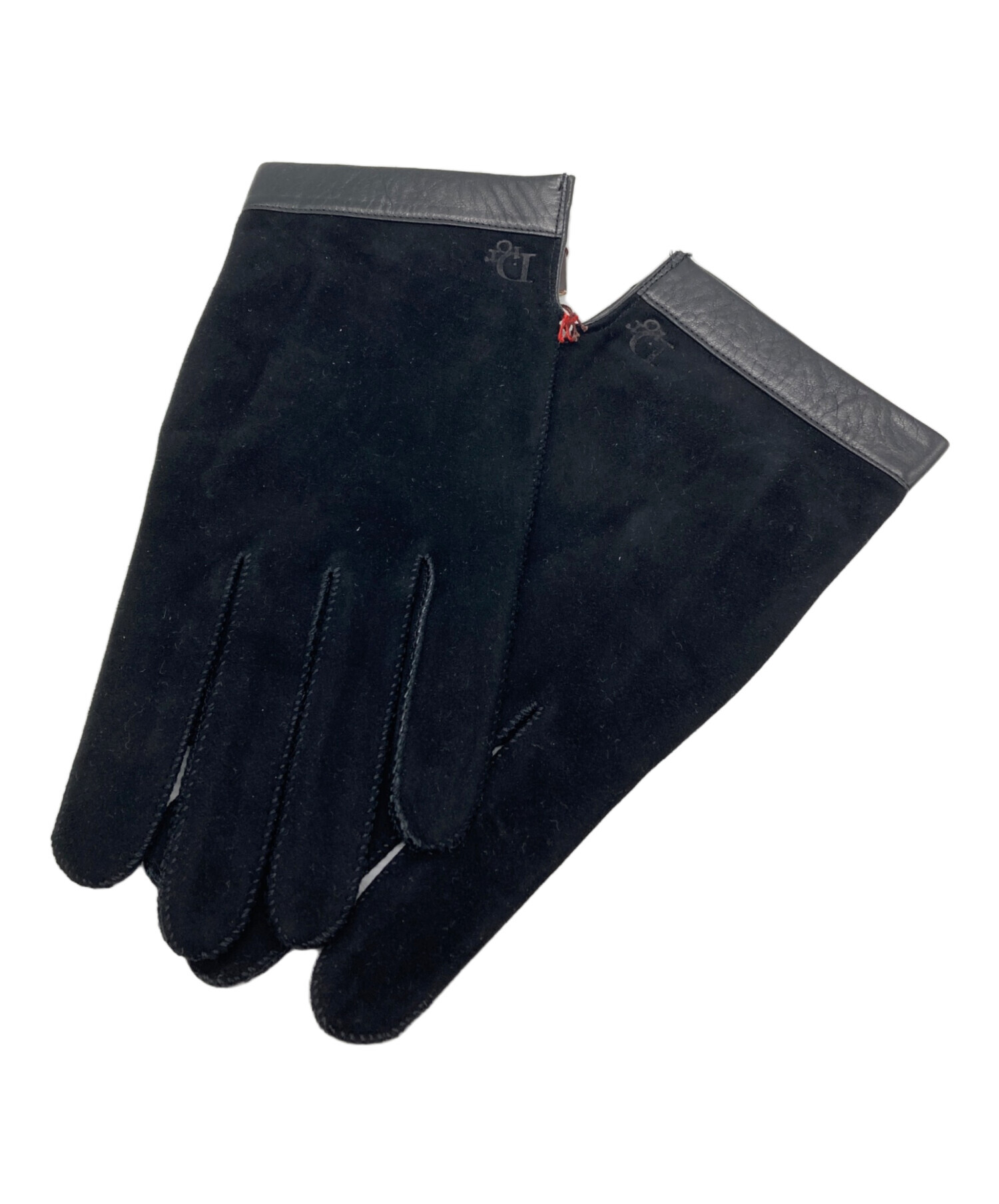 Christian Dior ディオール レザー グローブ 手袋 黒 ブラック 中古・古着通販】Christian Dior (クリスチャン ディオール) レザー