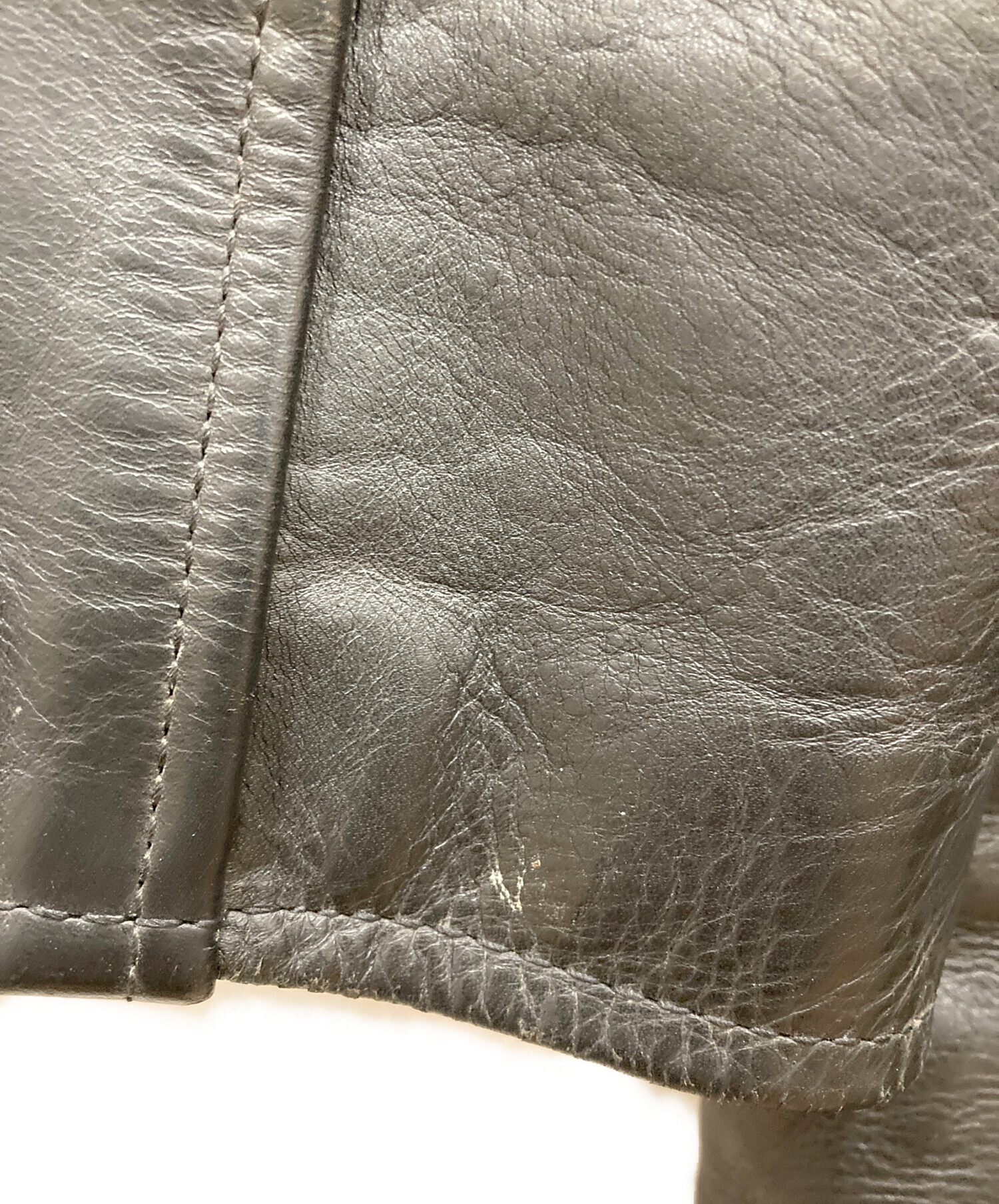 中古・古着通販】VANSON (バンソン) シングルライダースジャケット