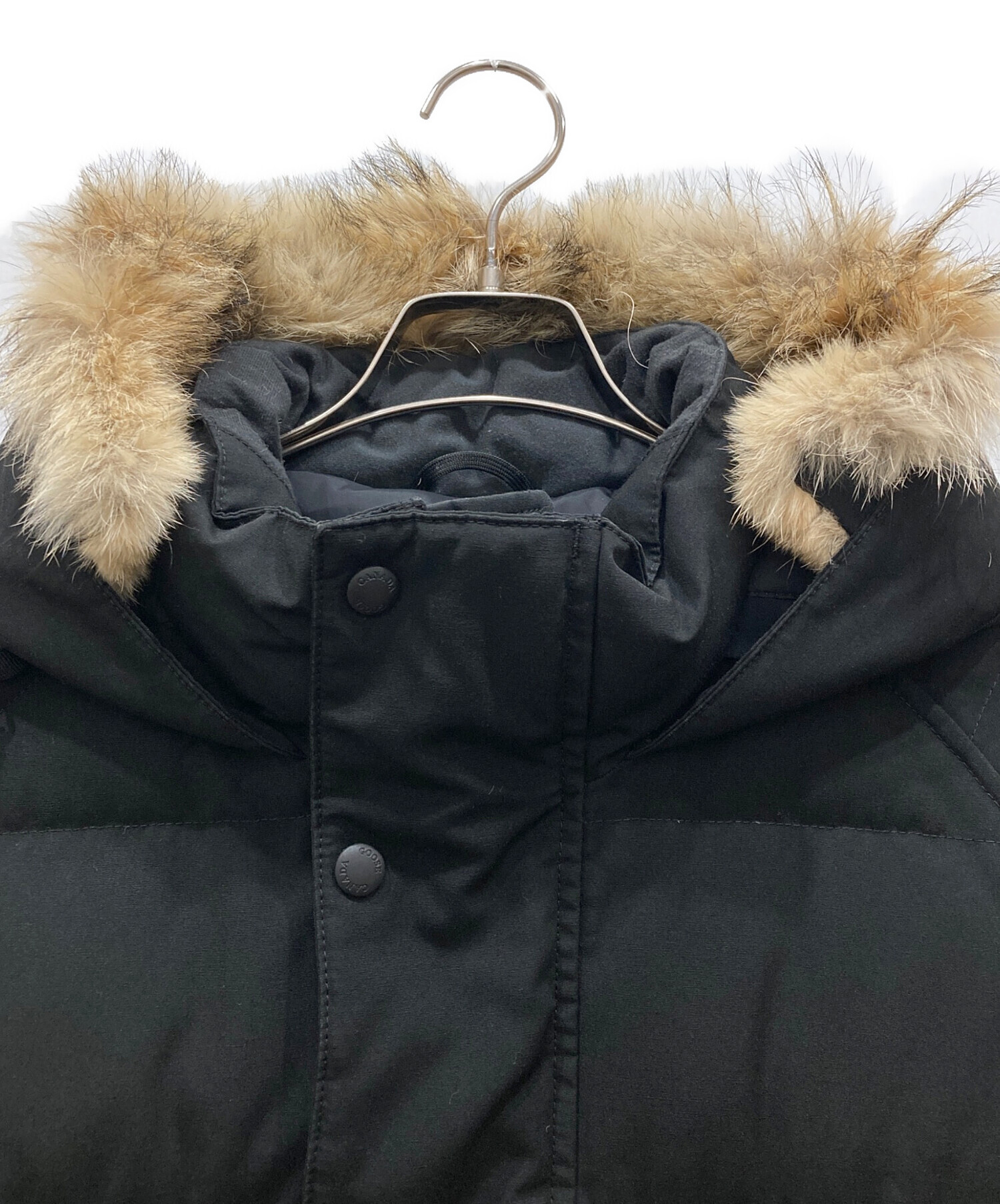 中古・古着通販】CANADA GOOSE (カナダグース) EMORY PARKA ブラック 