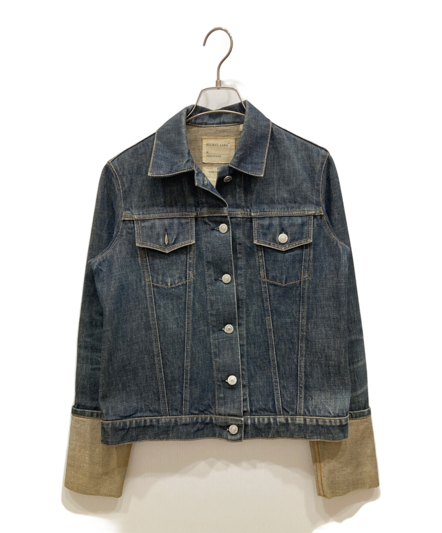 中古・古着通販】HELMUT LANG (ヘルムートラング) 袖折り返しデニム