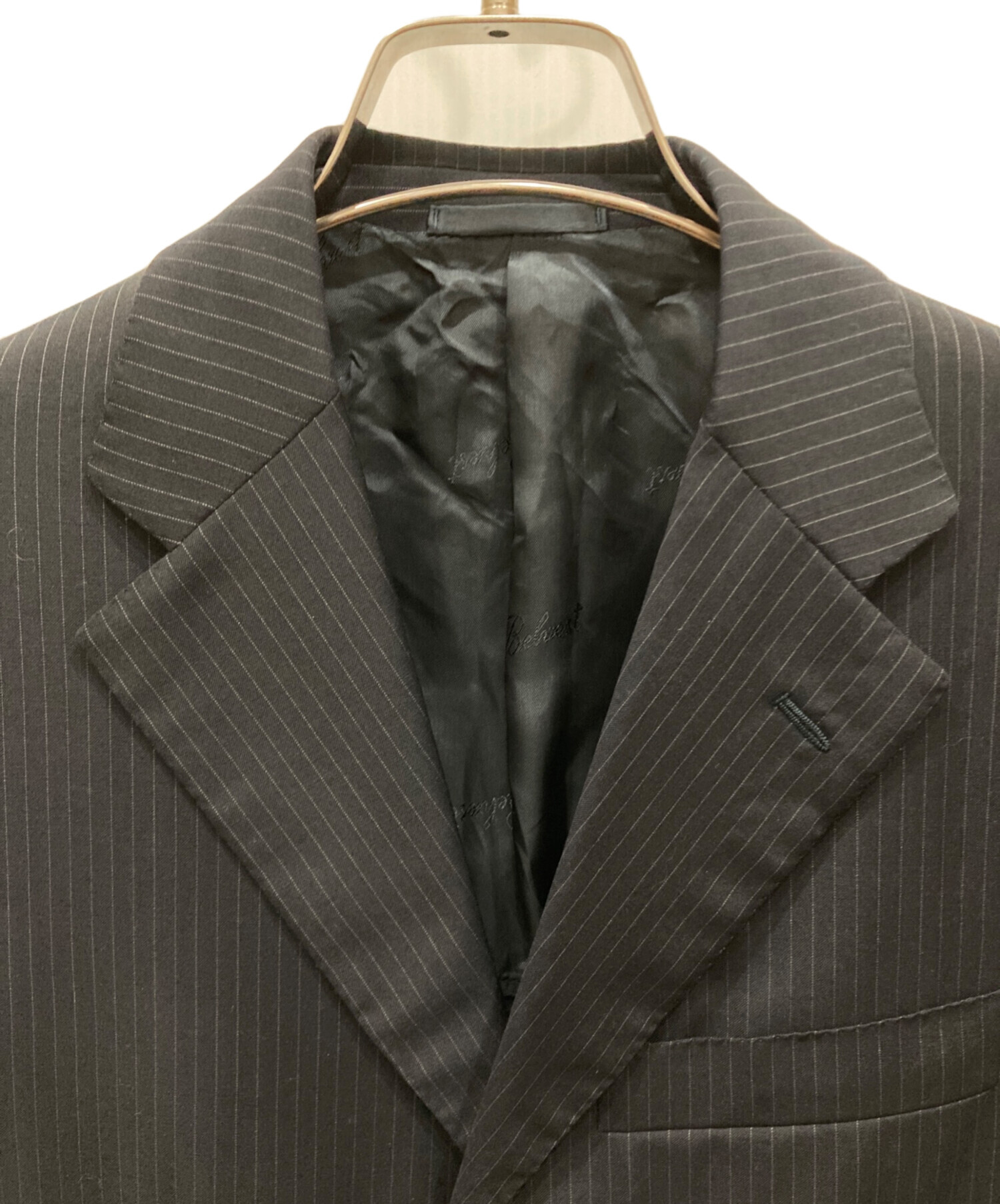 中古・古着通販】Belvest (ベルヴェスト) ストライプテーラード