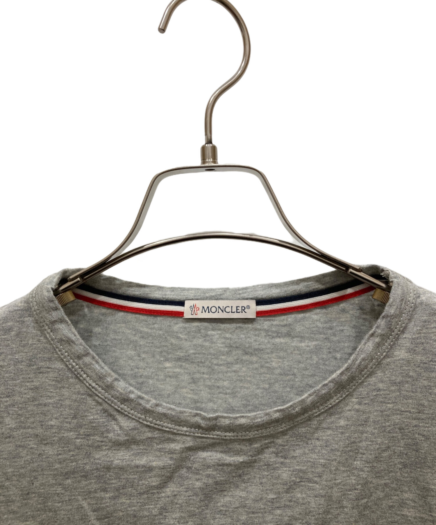 中古・古着通販】MONCLER (モンクレール) MAGLIA Tシャツ グレー 