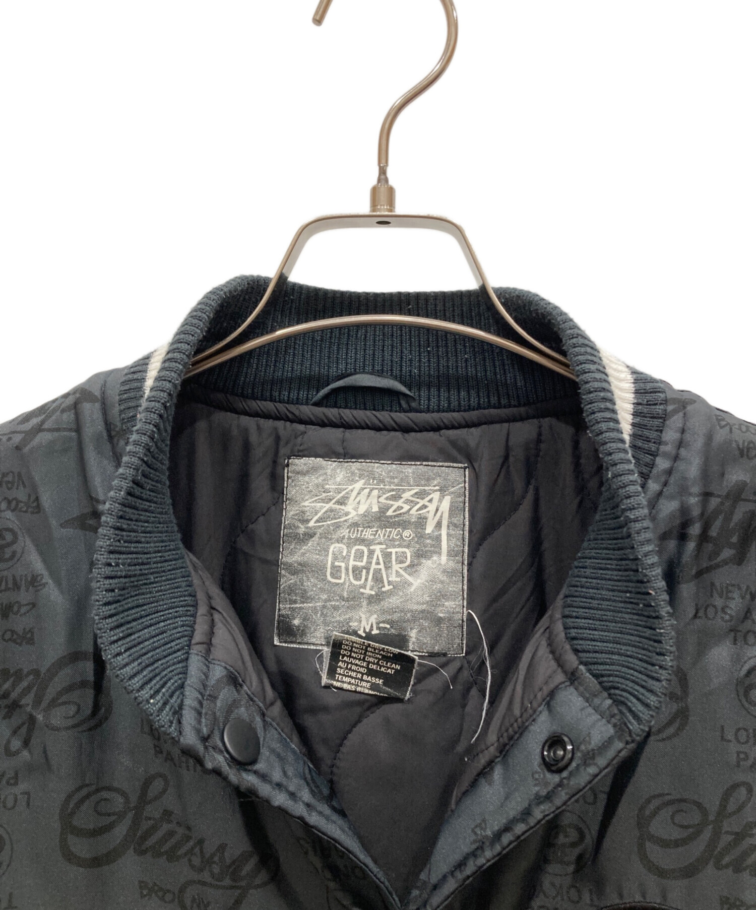 中古・古着通販】stussy (ステューシー) ワールドツアースタジャン