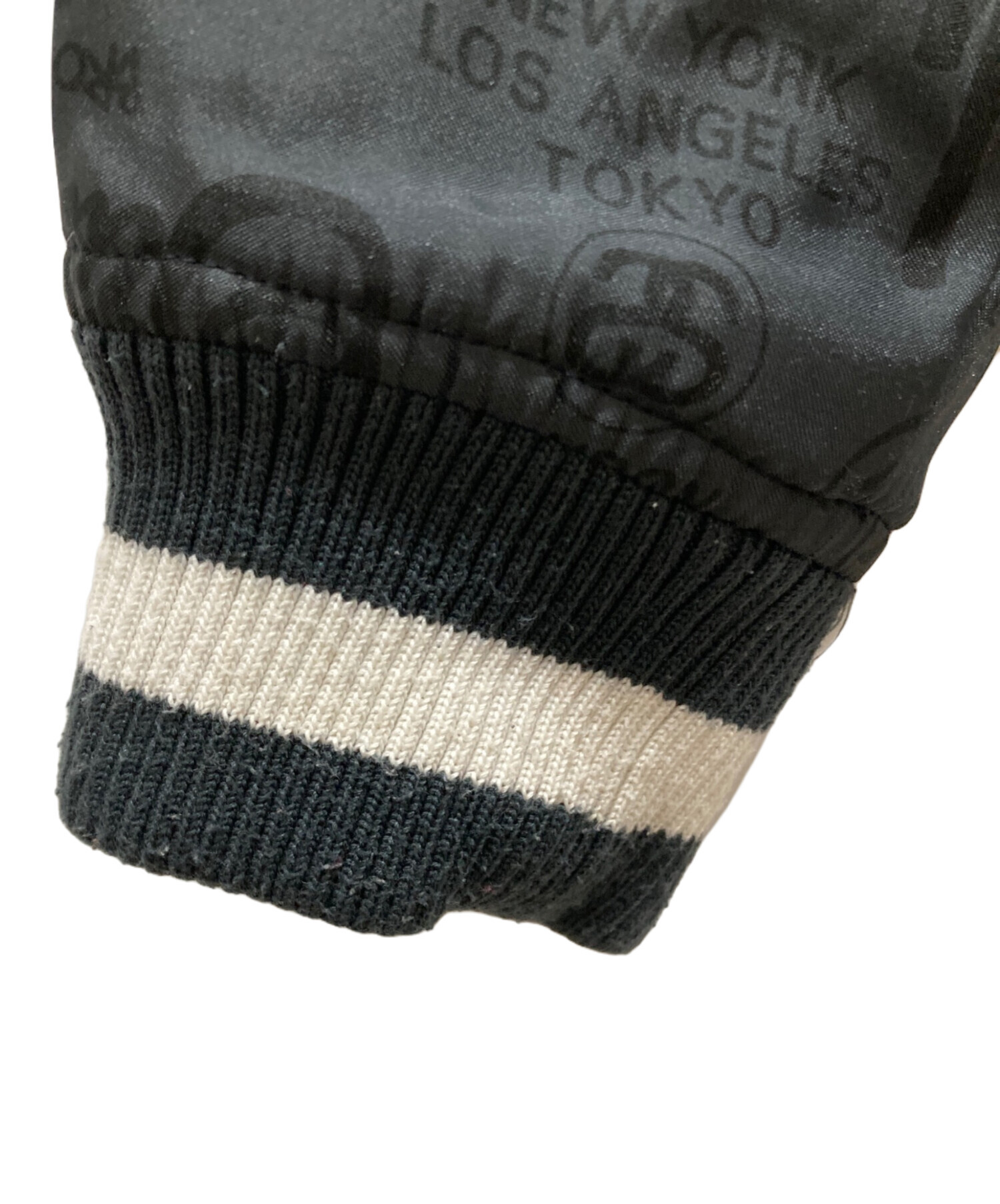 中古・古着通販】stussy (ステューシー) ワールドツアースタジャン 