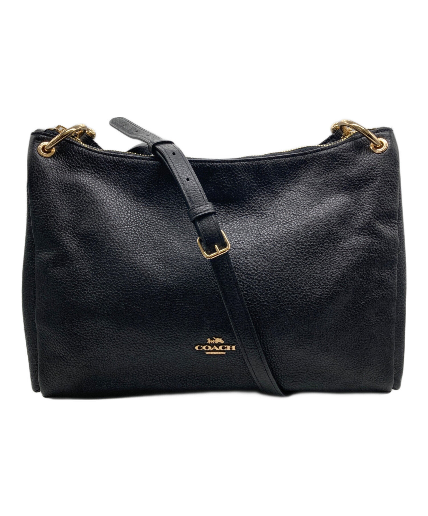 中古・古着通販】COACH (コーチ) 2WAYショルダーバッグ ブラック