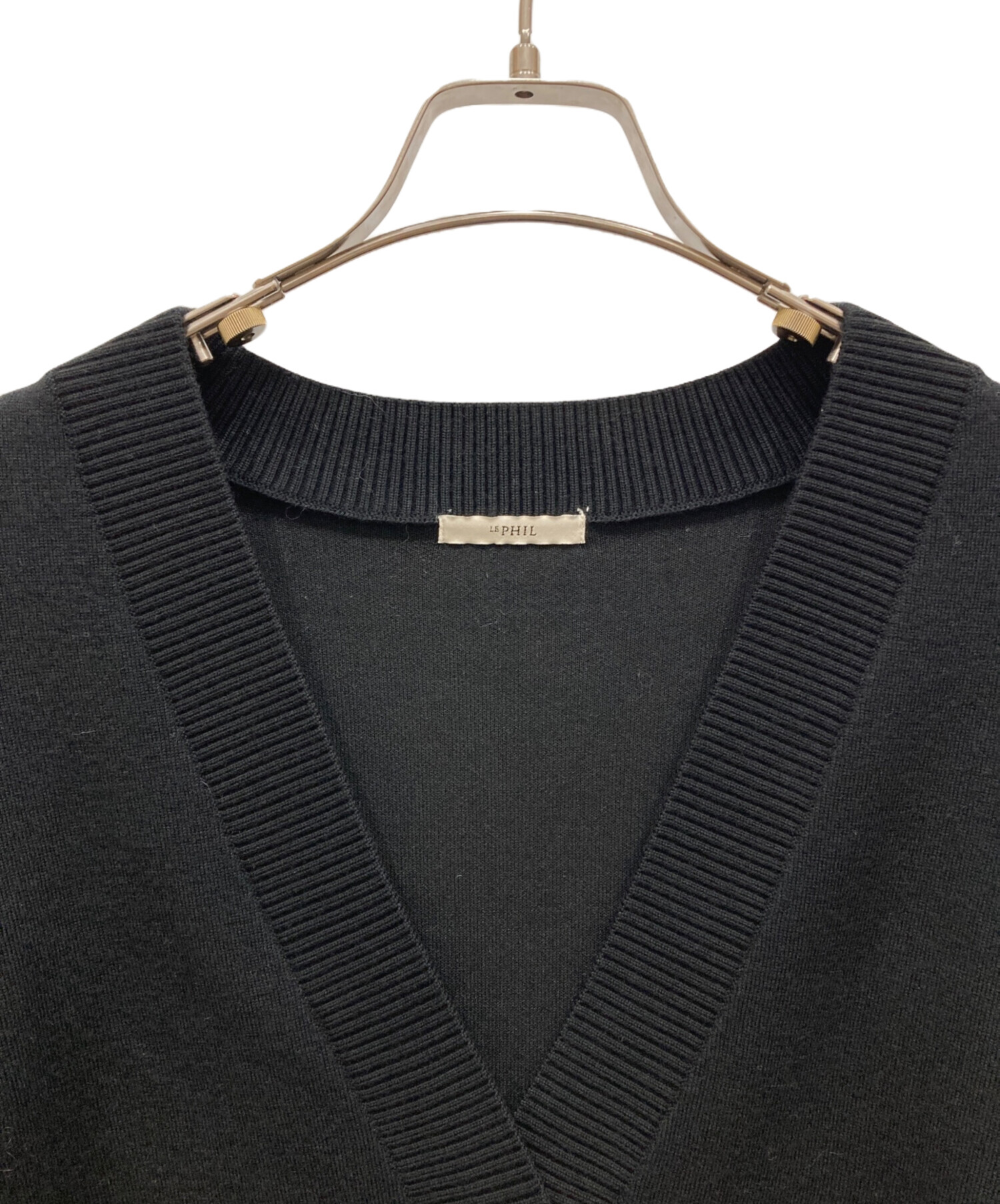 中古・古着通販】LE PHIL (ル フィル) ルフィルタック＆ドレープニット