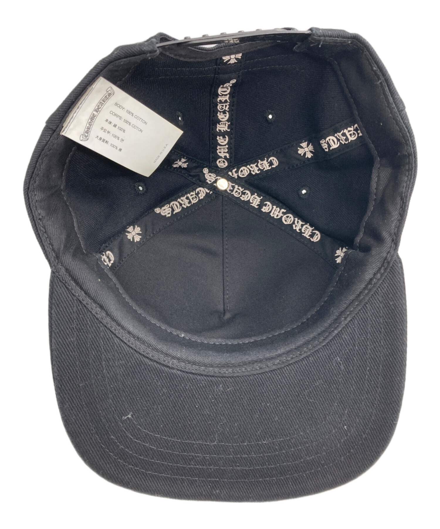 中古・古着通販】CHROME HEARTS (クロムハーツ) RS 3 クロス キャップ