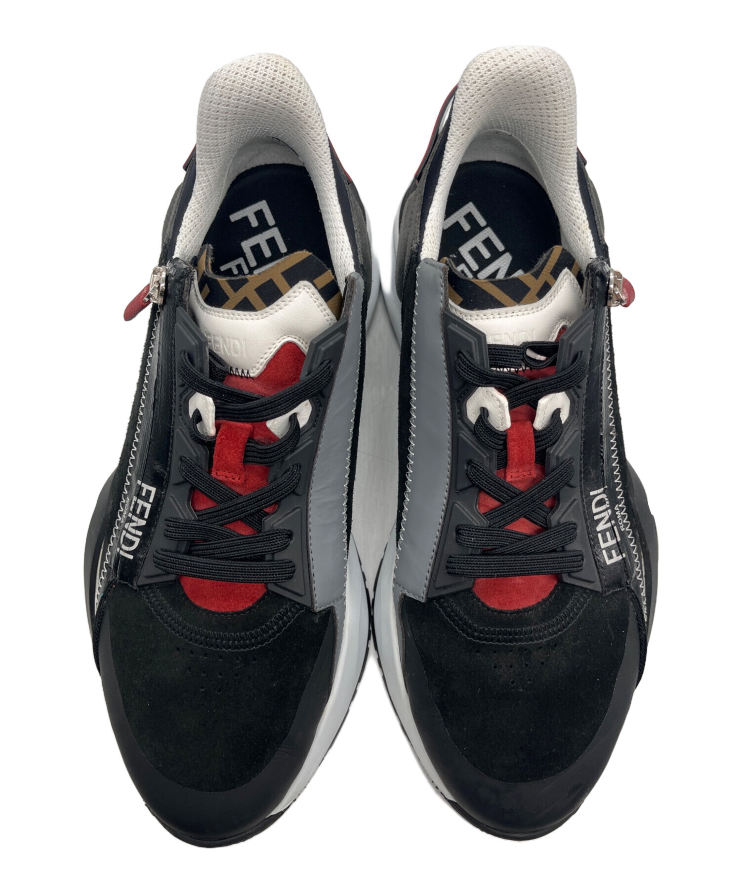 中古・古着通販】FENDI (フェンディ) FLOW/ フロー ブラック サイズ:8