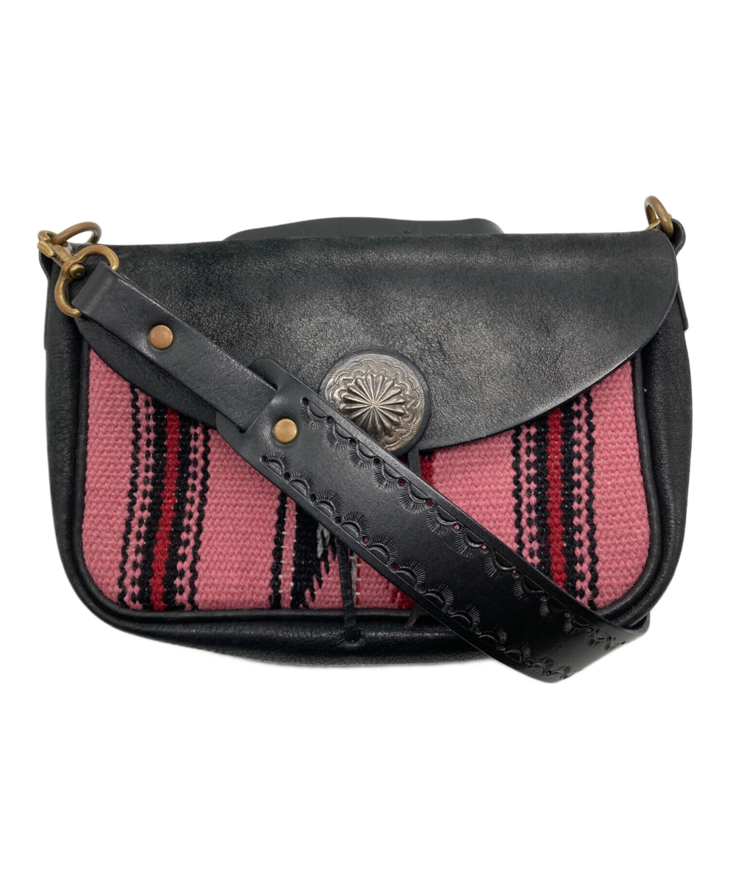 中古・古着通販】LUCK JOHN (ラッキージョン) ラグシュリンクレザー