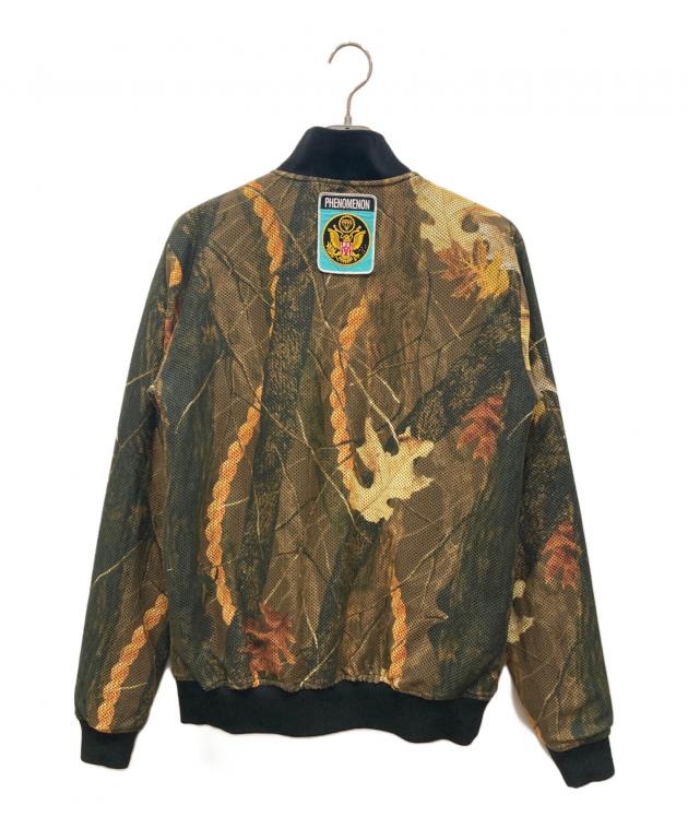 中古・古着通販】PHENOMENON (フェノメノン) 裏カモ柄スタジャン