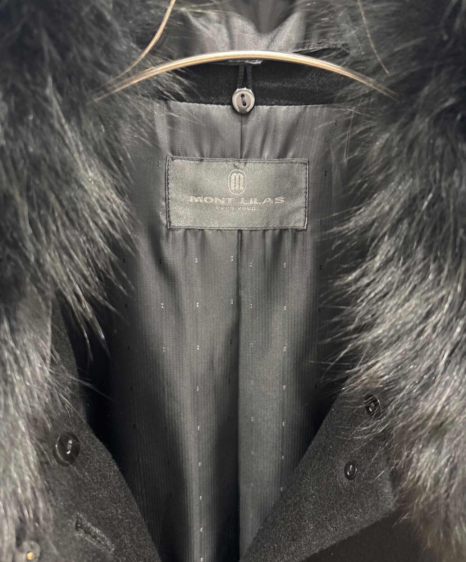 中古・古着通販】MONT LILAS (モンリーラス) ブルーフォックスファー