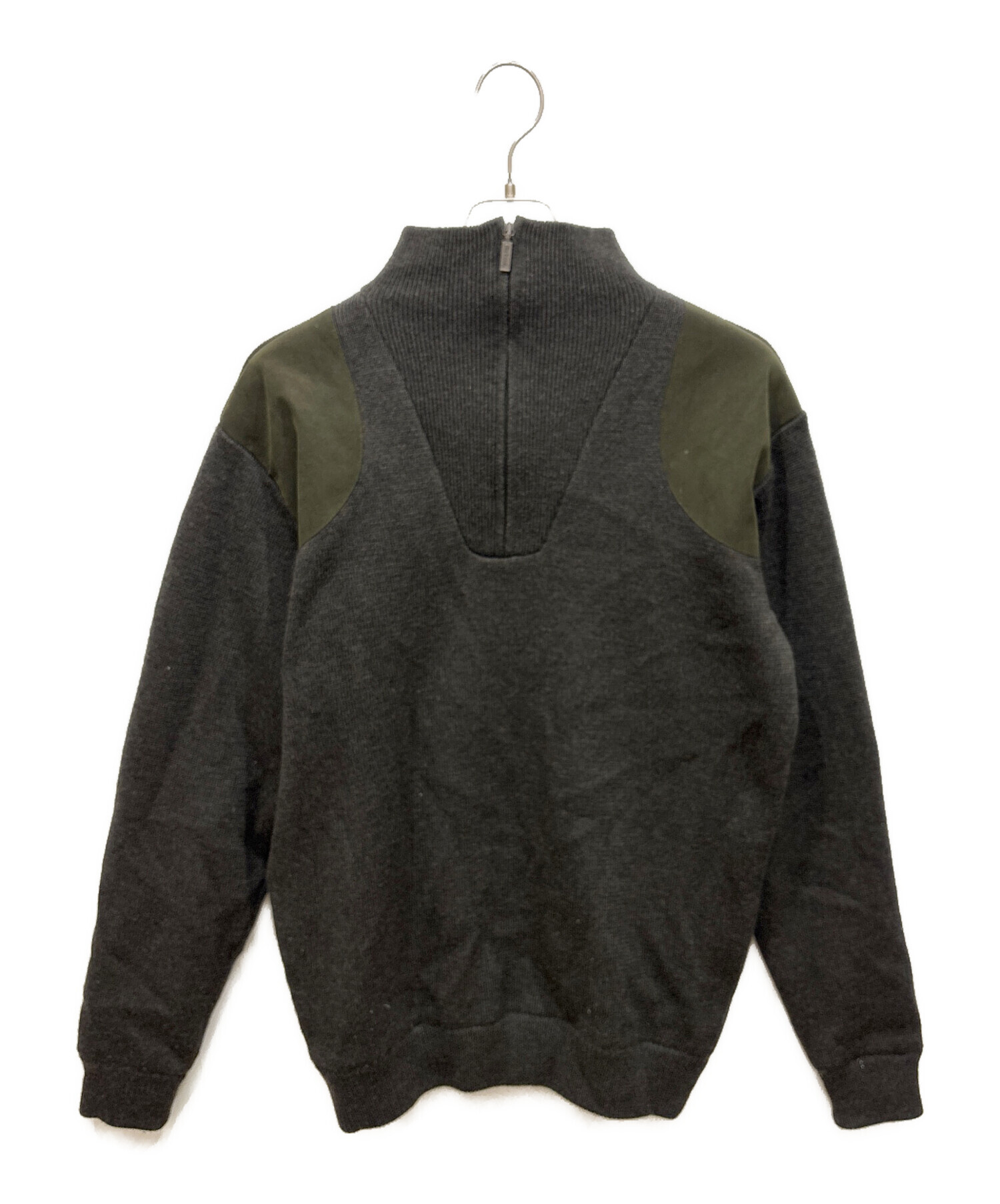 中古・古着通販】Barbour (バブアー) ハーフジップエルボーパッチ