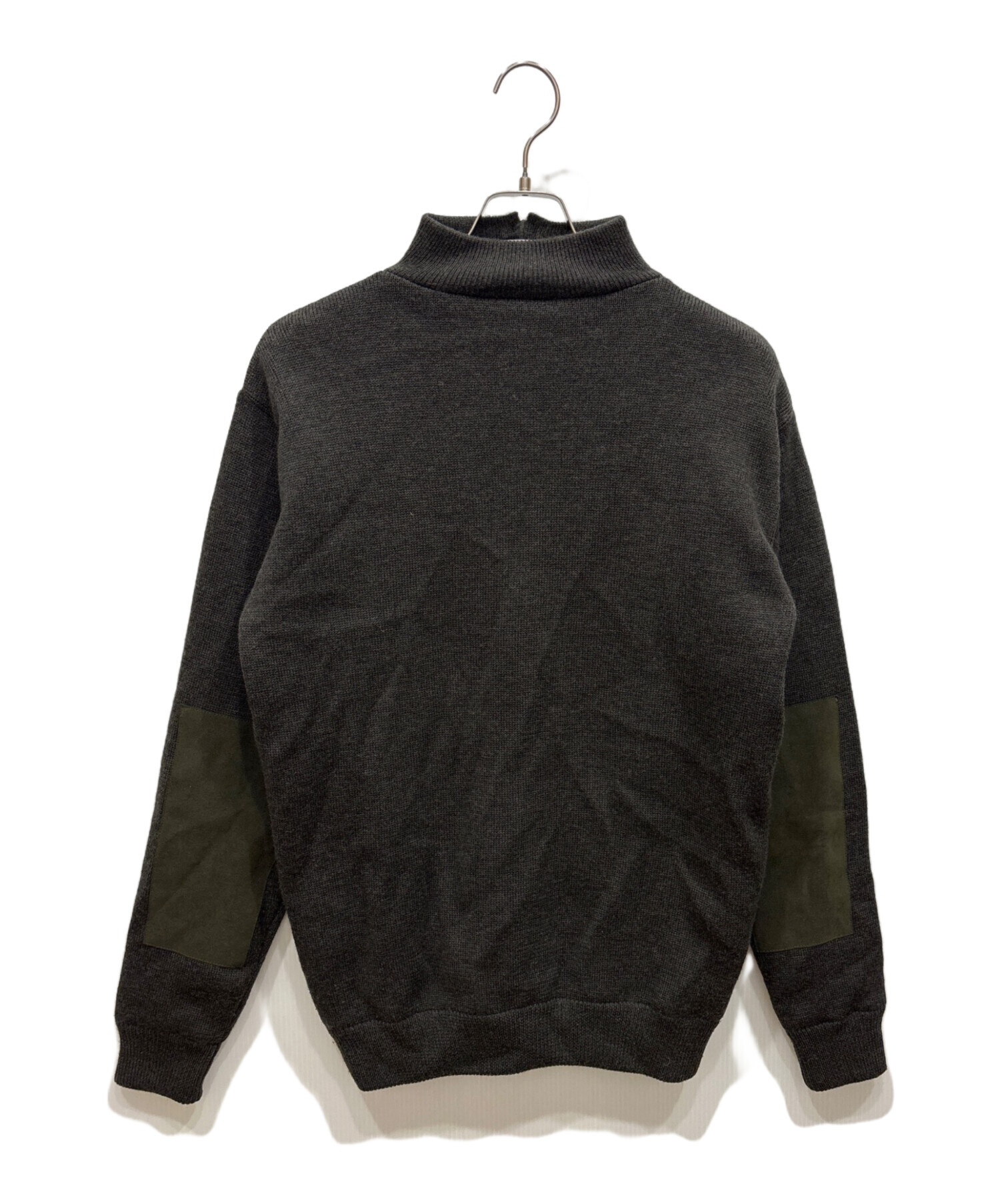 中古・古着通販】Barbour (バブアー) ハーフジップエルボーパッチ 
