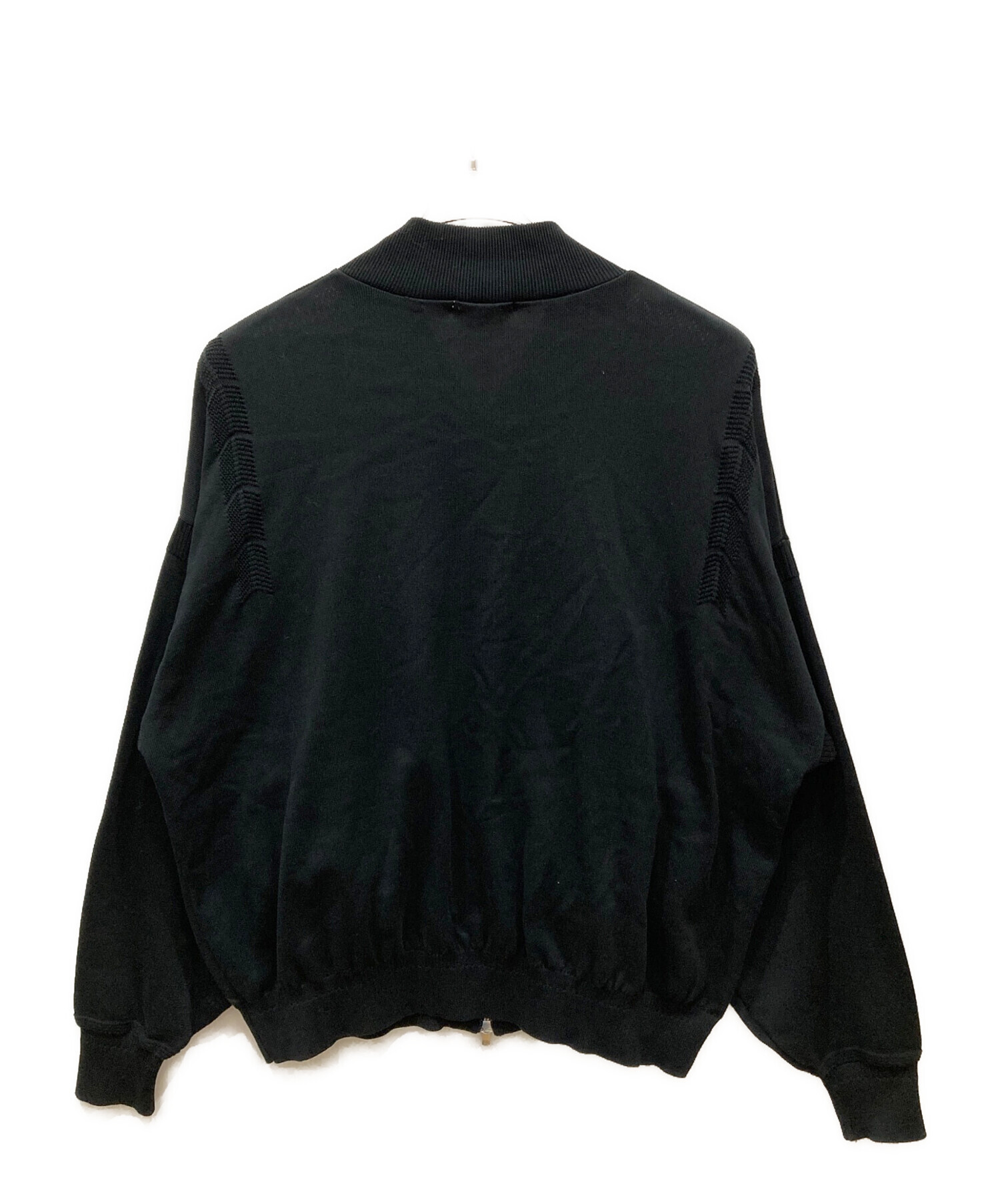 中古・古着通販】YASHIKI (ヤシキ) Itezora Big MA-1 Knit ブラック 