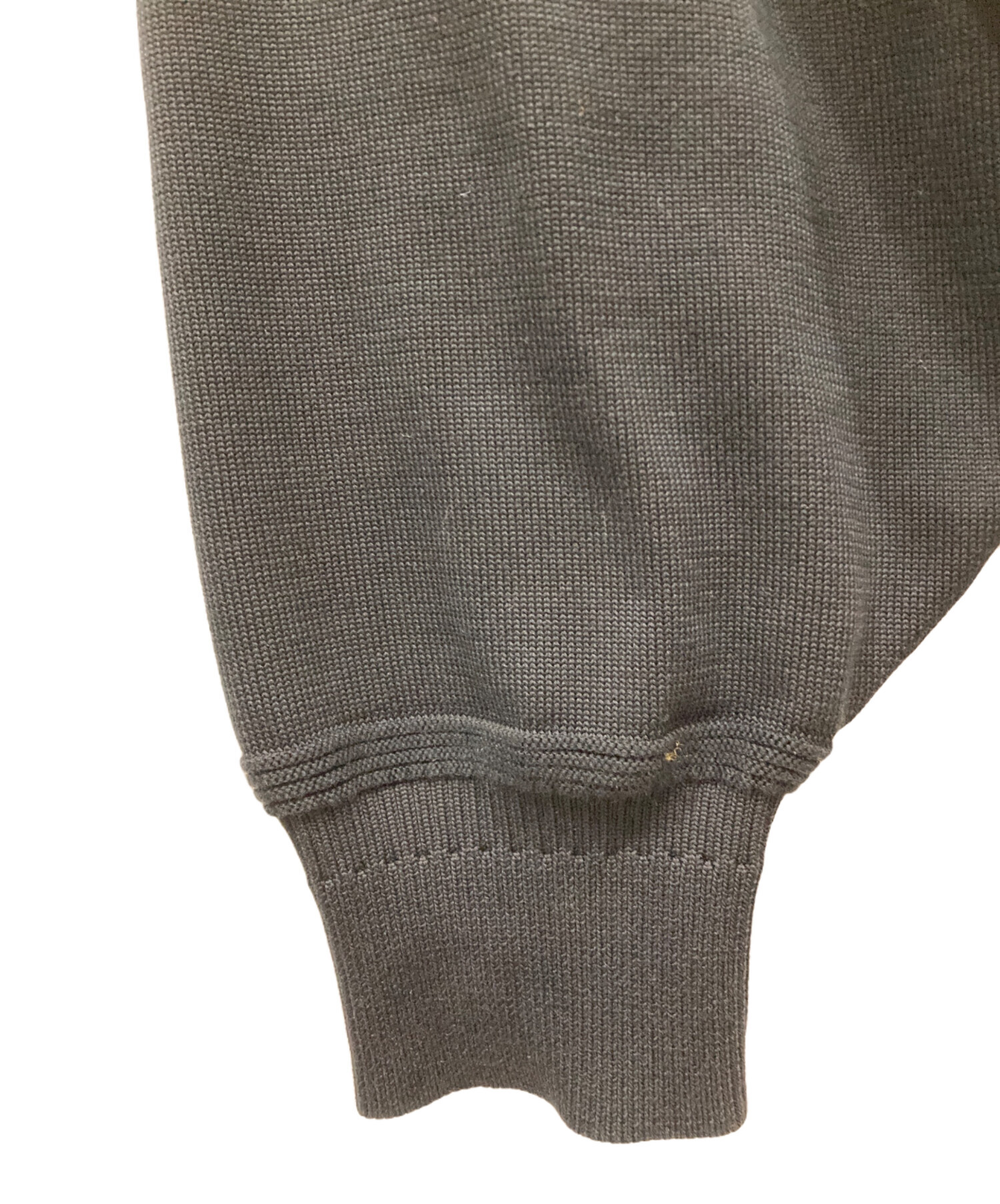 中古・古着通販】YASHIKI (ヤシキ) Itezora Big MA-1 Knit ブラック 