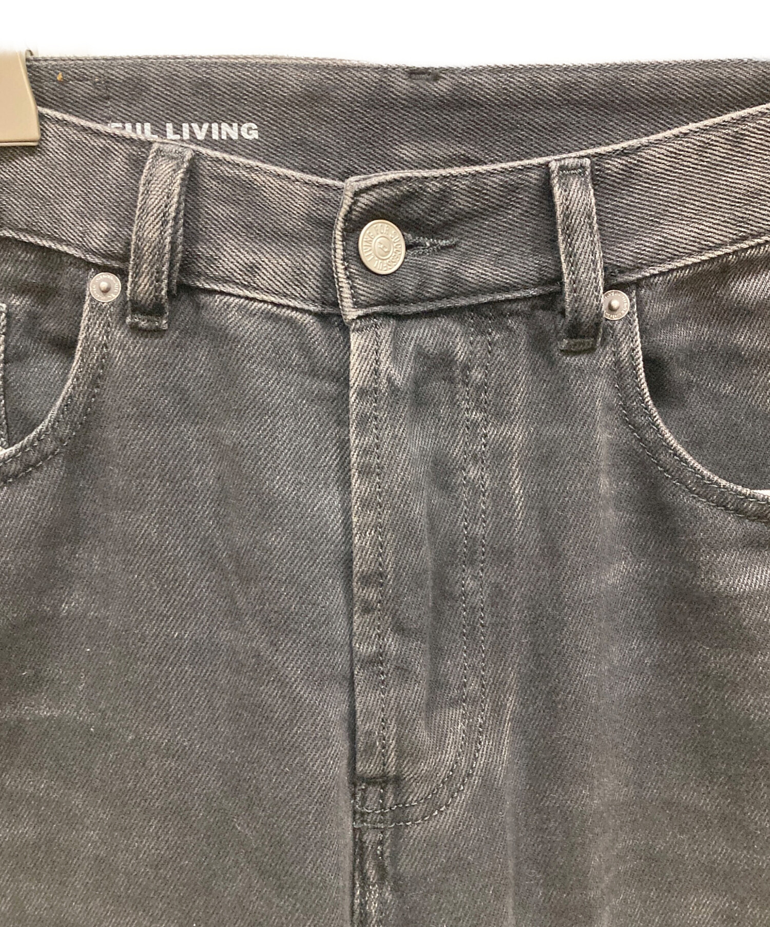 中古・古着通販】DIESEL (ディーゼル) D-RISEデニムパンツ ブラック