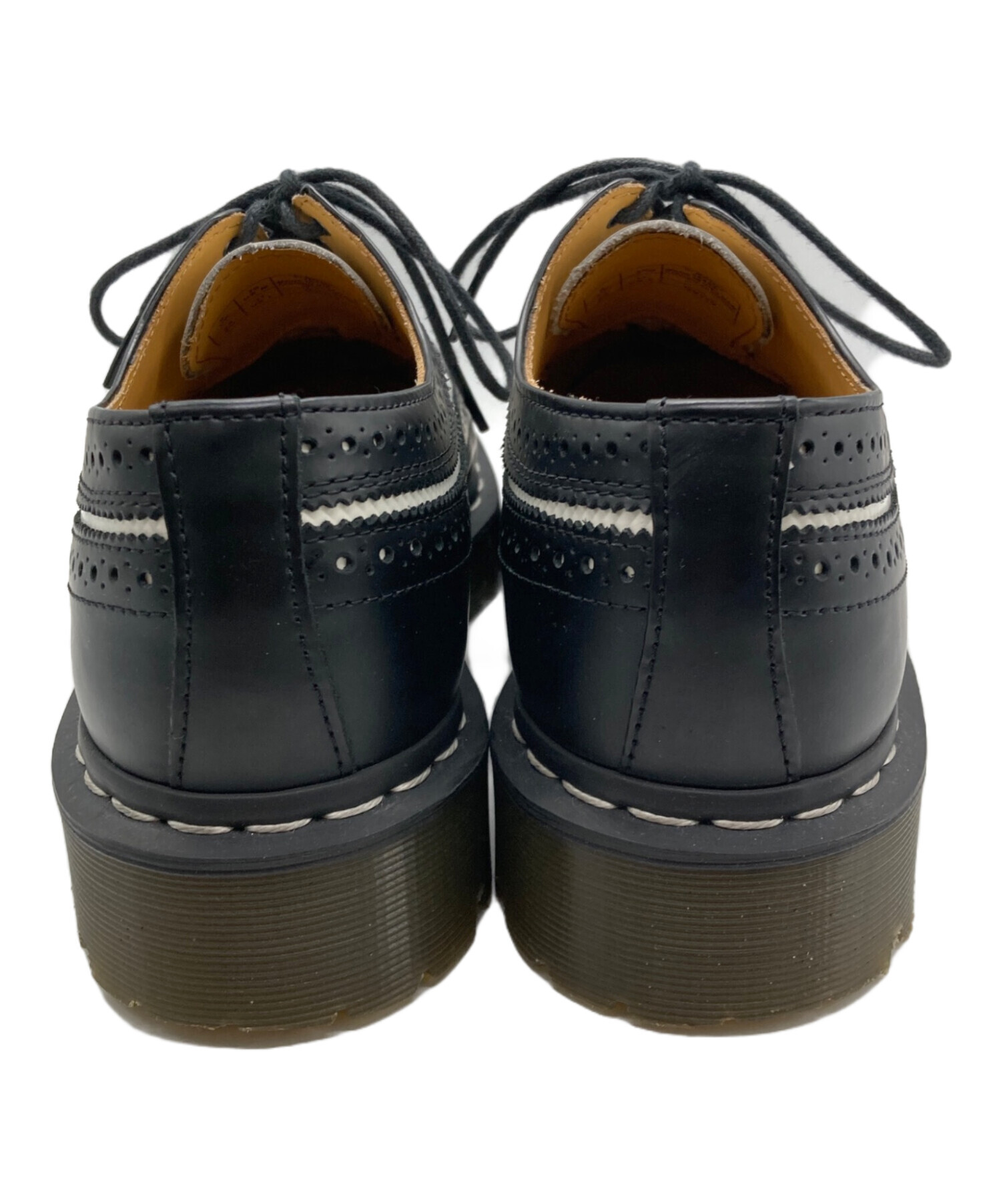 Dr. Martens ブラックレザーシューズ 43 中古・古着通販】Dr.Martens (ドクターマーチン) レザーシューズ
