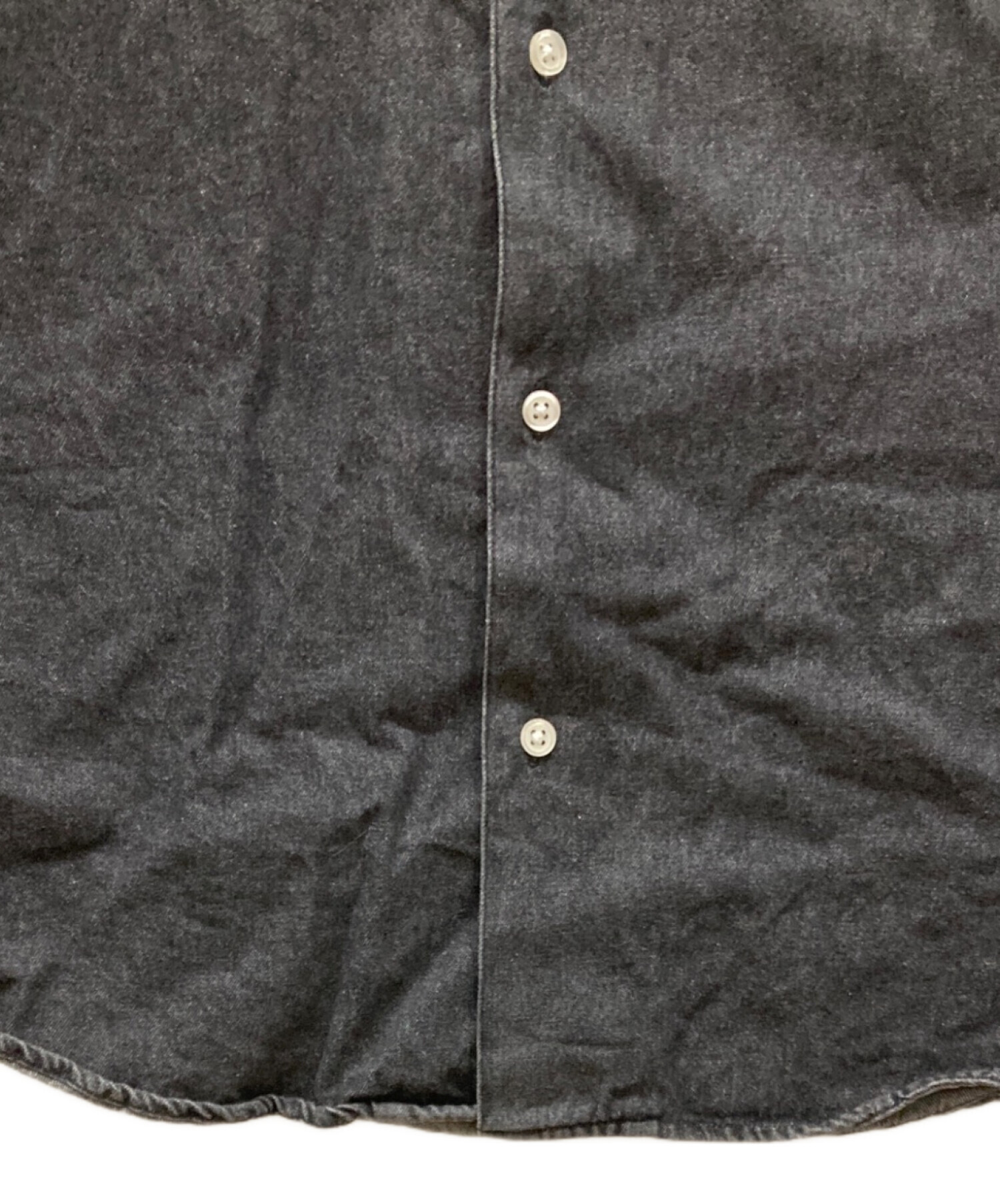 中古・古着通販】Supreme (シュプリーム) 刺繍ブラックデニムシャツ