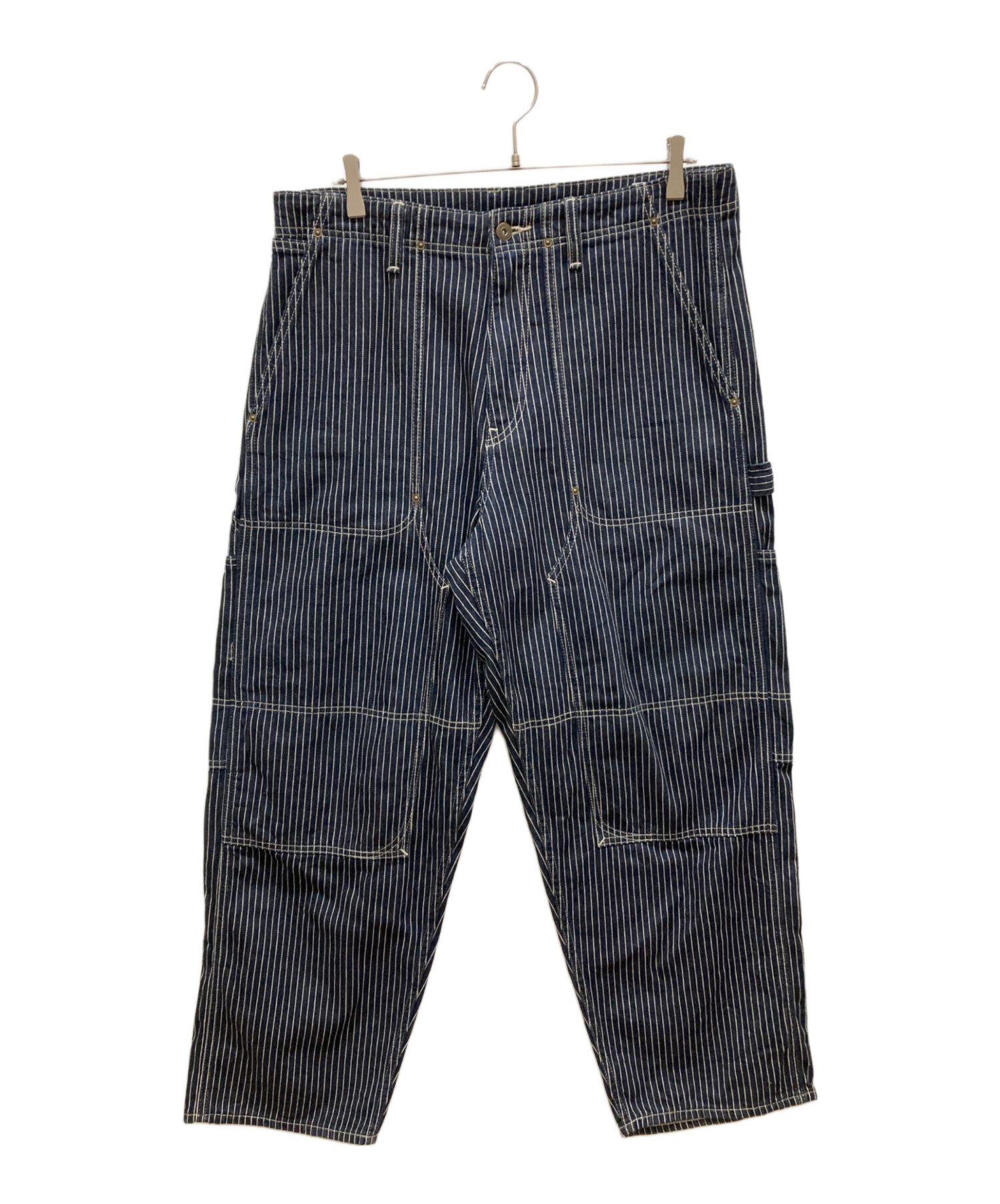 中古・古着通販】GAP (ギャップ) バギーカーペンターデニム ブラック