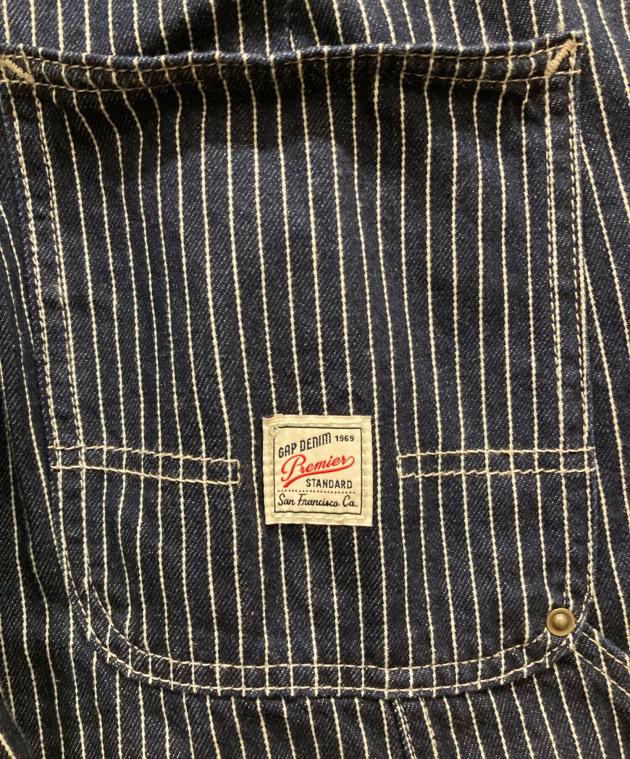 GAP バギーカーペンターデニム　ダークストライプ　ヒッコリー　W32/L32 GAP バギーカーペンターデニム ダークストライプ ヒッコリー W32