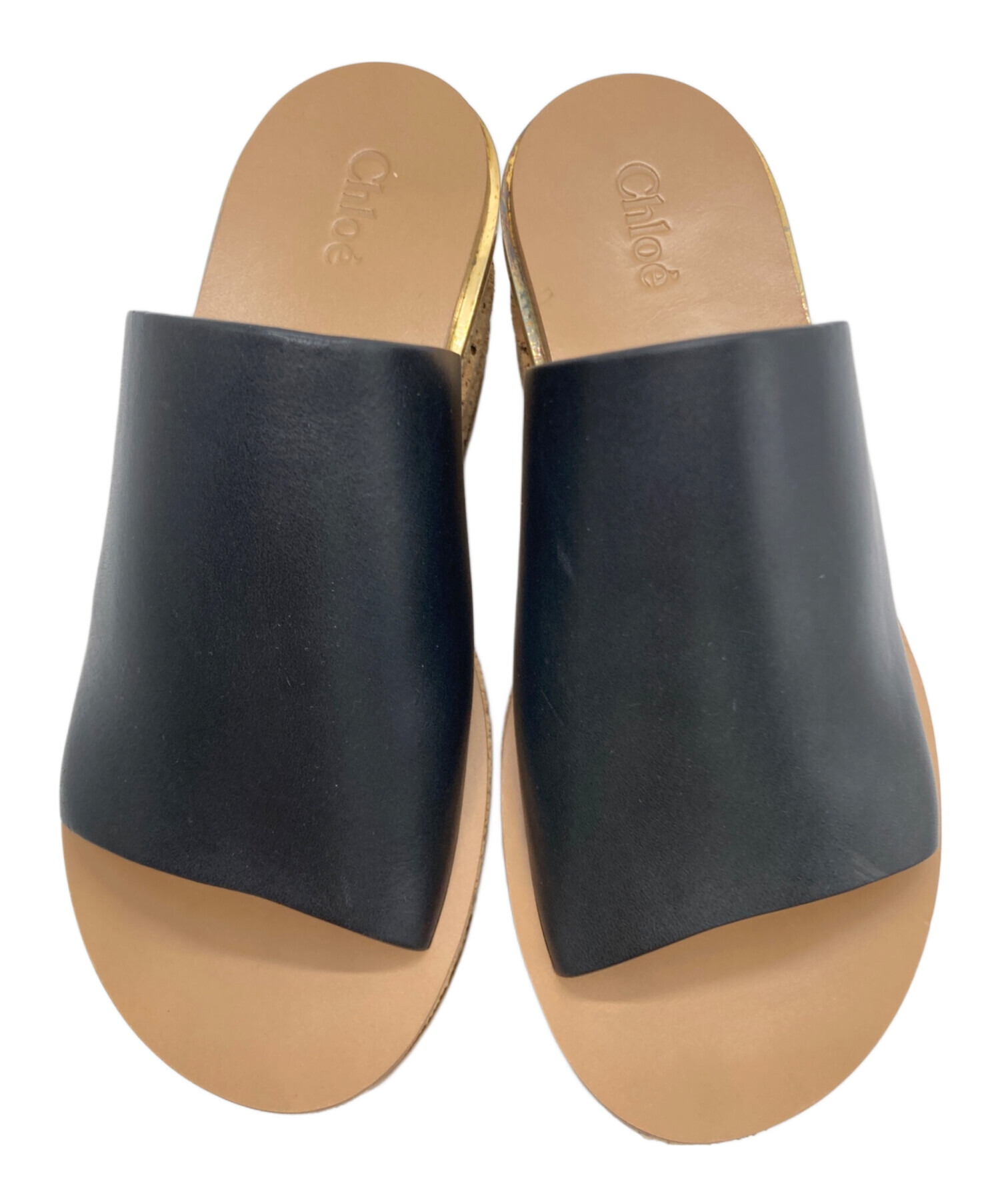 中古・古着通販】Chloe (クロエ) ウェッジソールサンダル CAMILLE