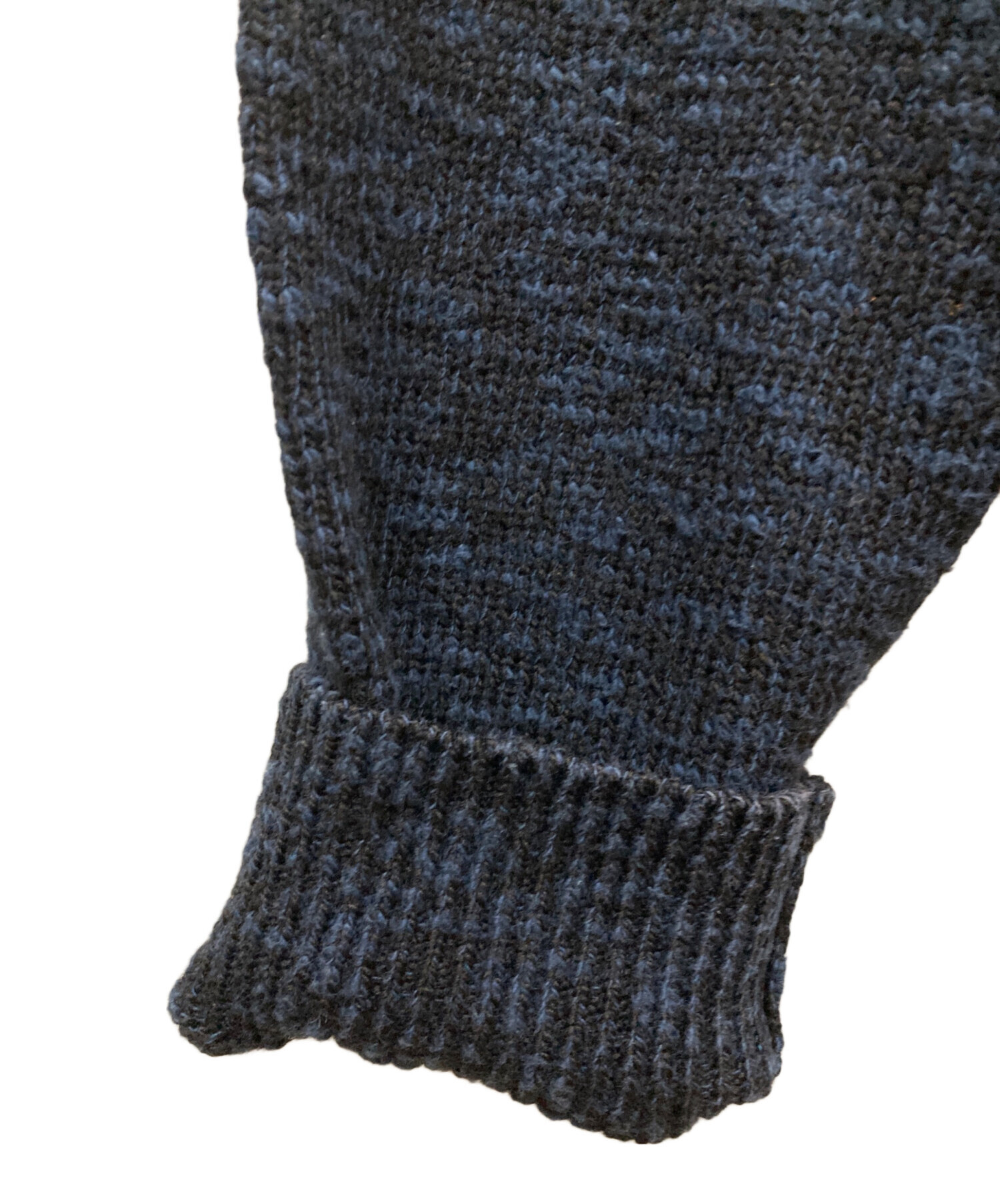 STONE  ストーンアイランド Vネックニット ウォッシュ加工 中古・古着通販】STONE ISLAND (ストーンアイランド) Vネックニット