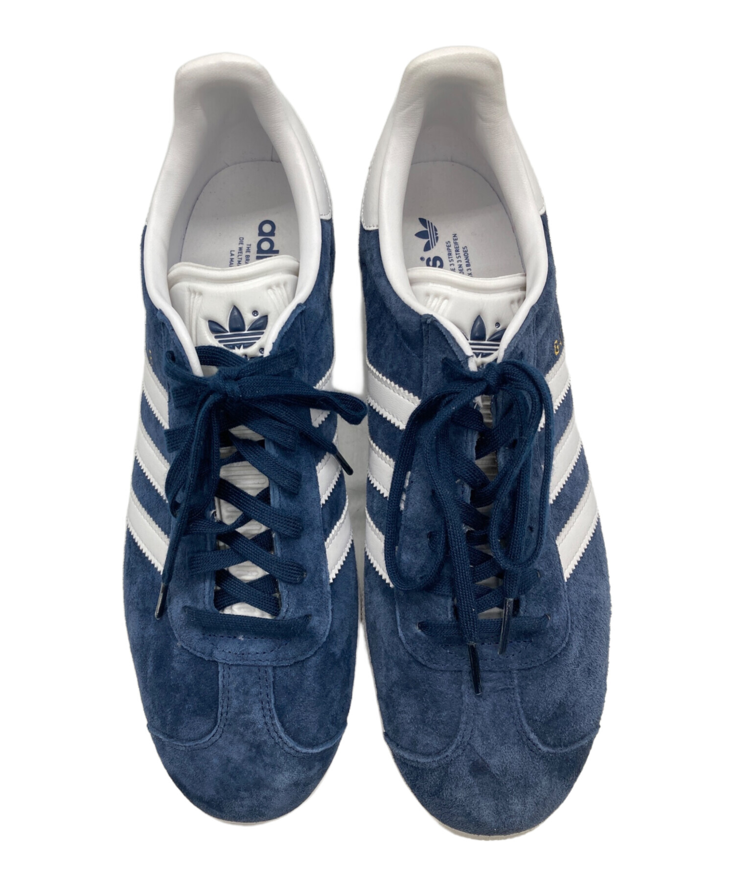 中古・古着通販】adidas (アディダス) GAZELLE ブルー サイズ:26.5 