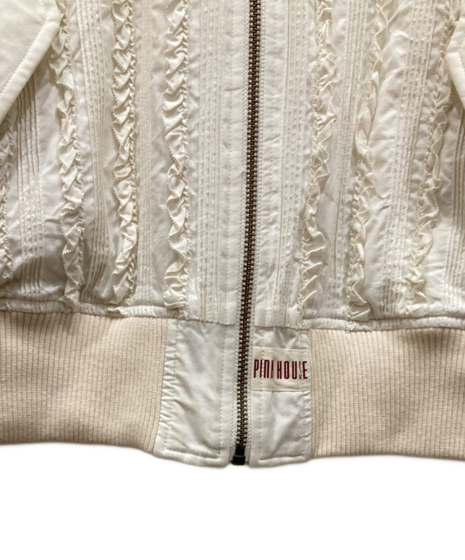 ピンクハウス　バックフリルフード付ブルゾン　ピンクLサイズ セール】 バックフリルフード付きブルゾン （ブルゾン）｜PINK HOUSE