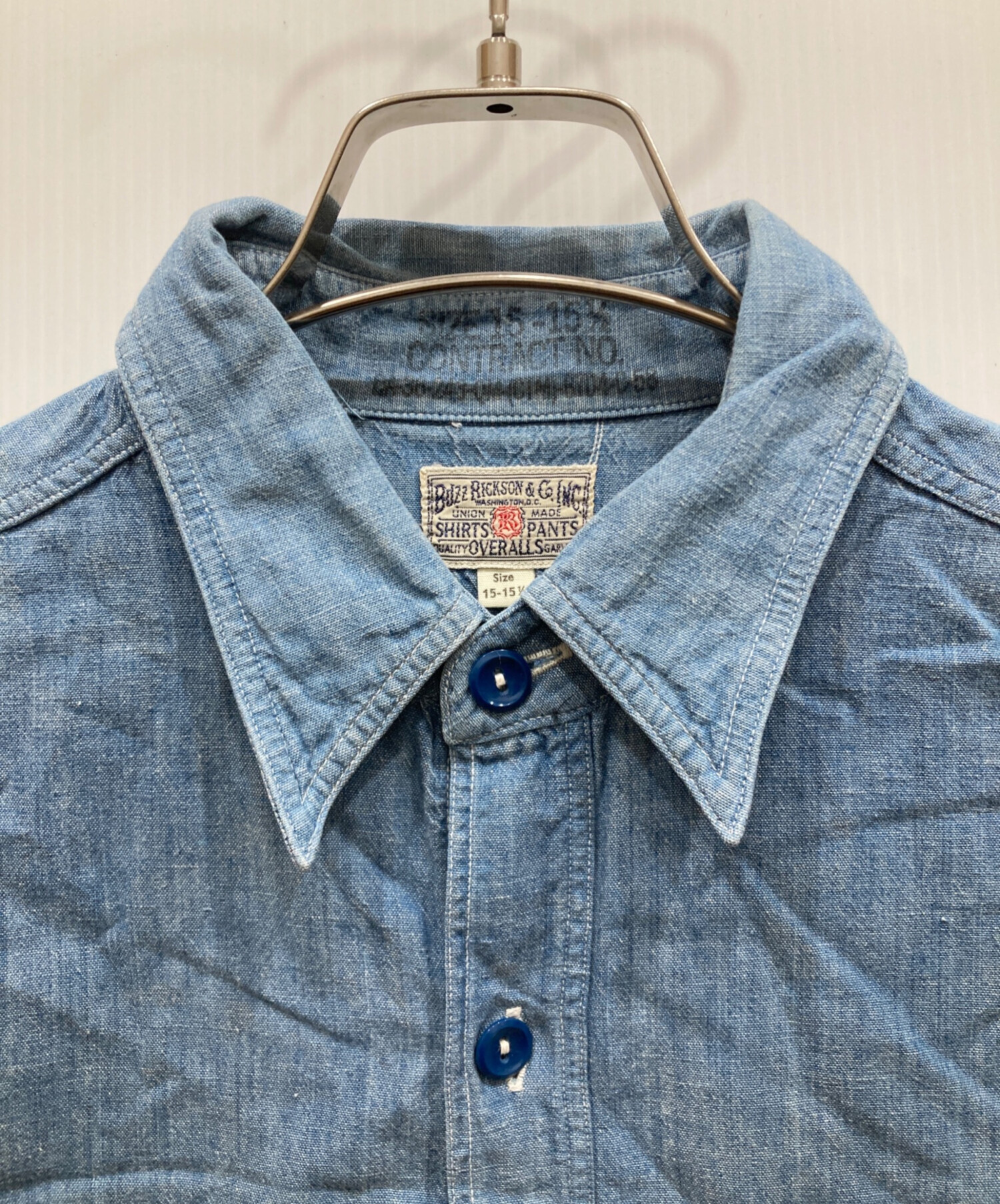 中古・古着通販】Buzz Rickson's (バズリクソンズ) シャンブレーワーク