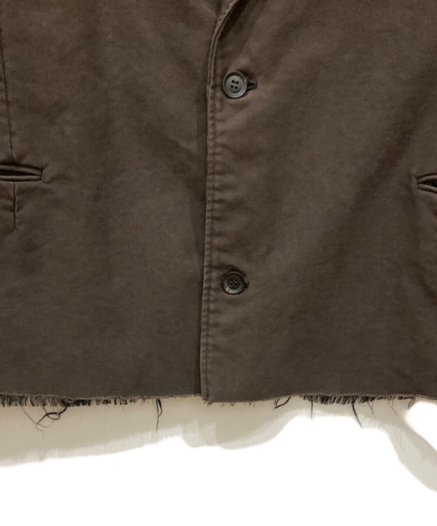 中古・古着通販】doublet (ダブレット) OVERSIZED DAMAGE TAILORED