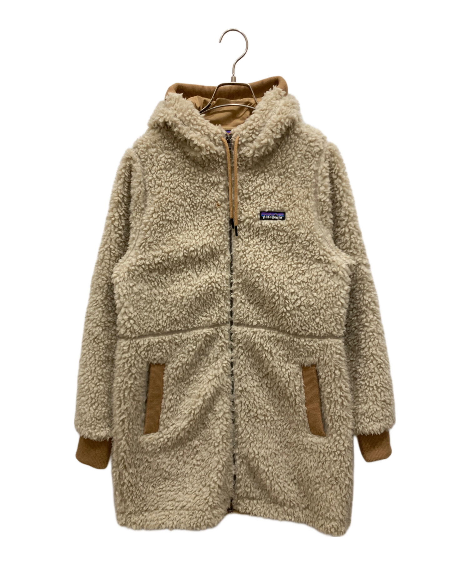 patagonia フード付きマウンテンパーカー S ベージュ 中古・古着通販】Patagonia (パタゴニア) ダスティメサパーカー