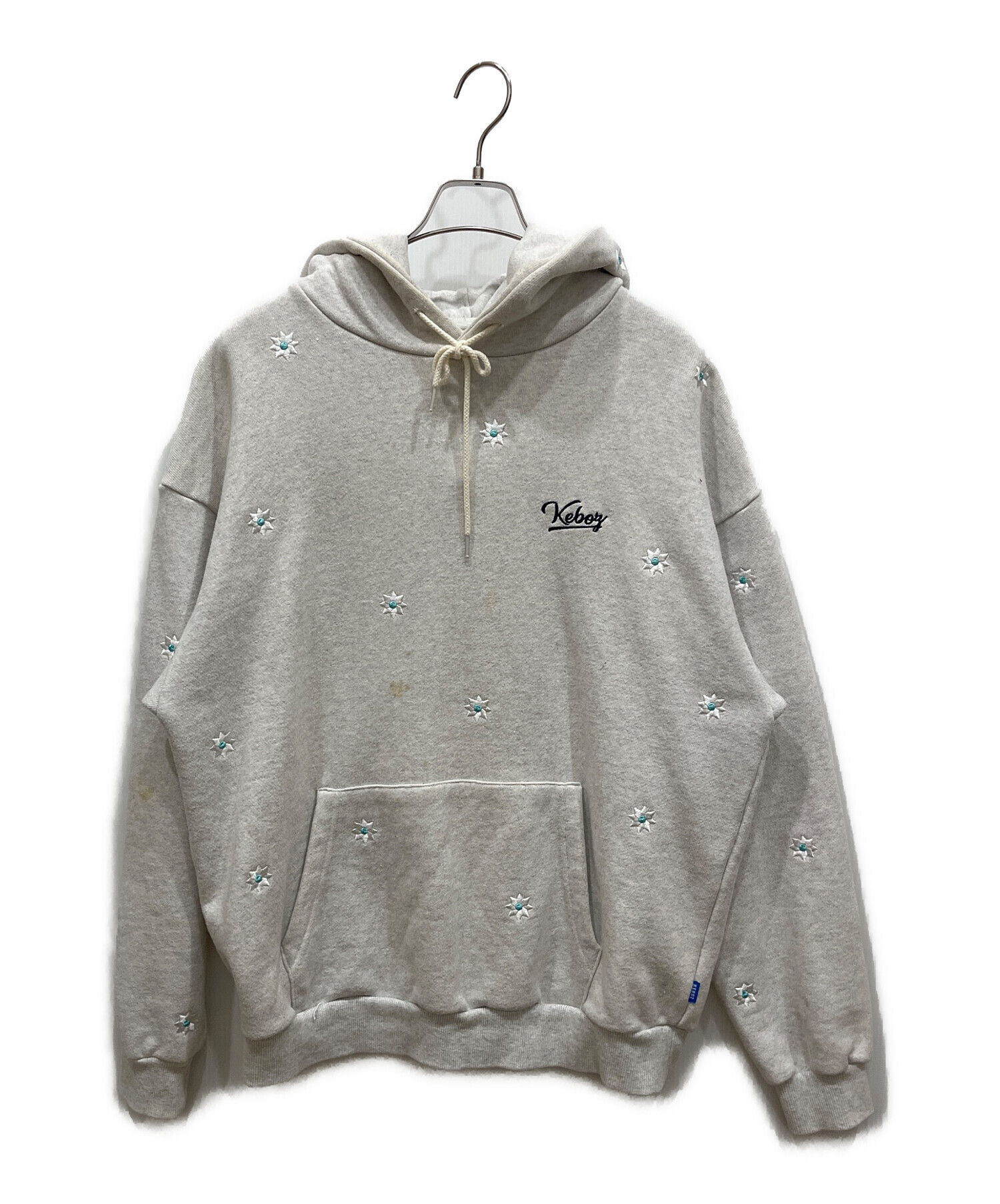 古着パーカー 中古・古着通販】KEBOZ (ケボズ) NICK GEAR (ニックギア) 刺繍プル