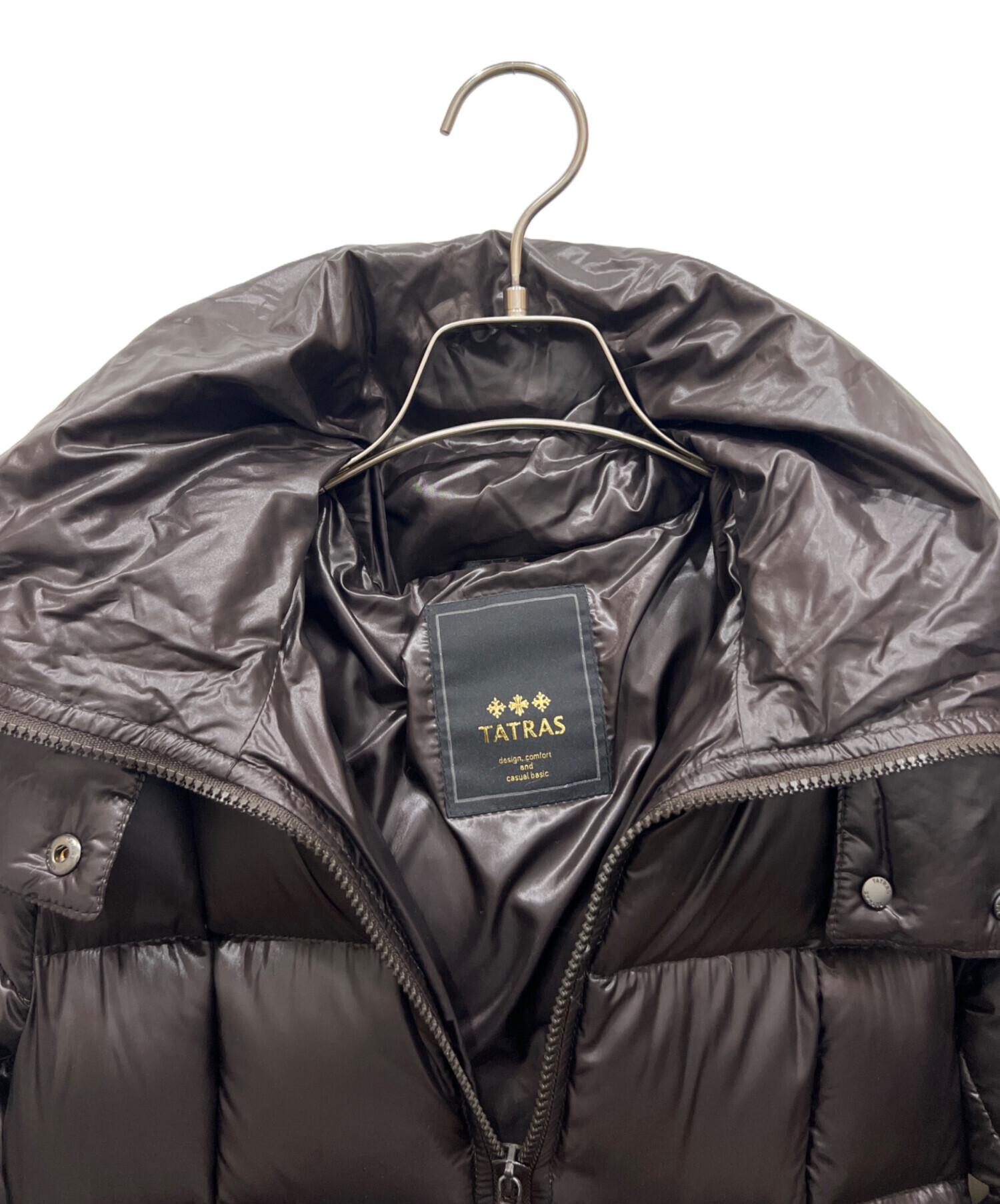 中古・古着通販】TATRAS (タトラス) ダウンコート SARIN ブラウン