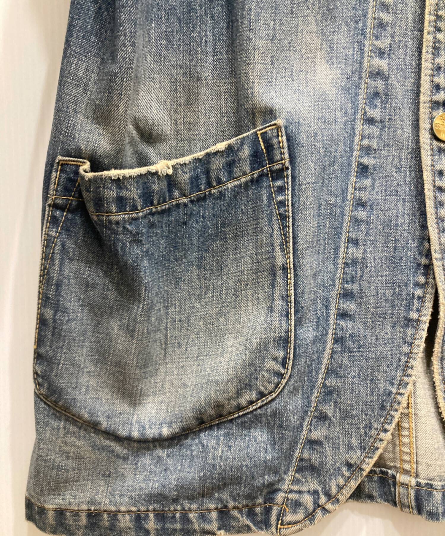 中古・古着通販】LEVI'S (リーバイス) デニムカバーオール インディゴ