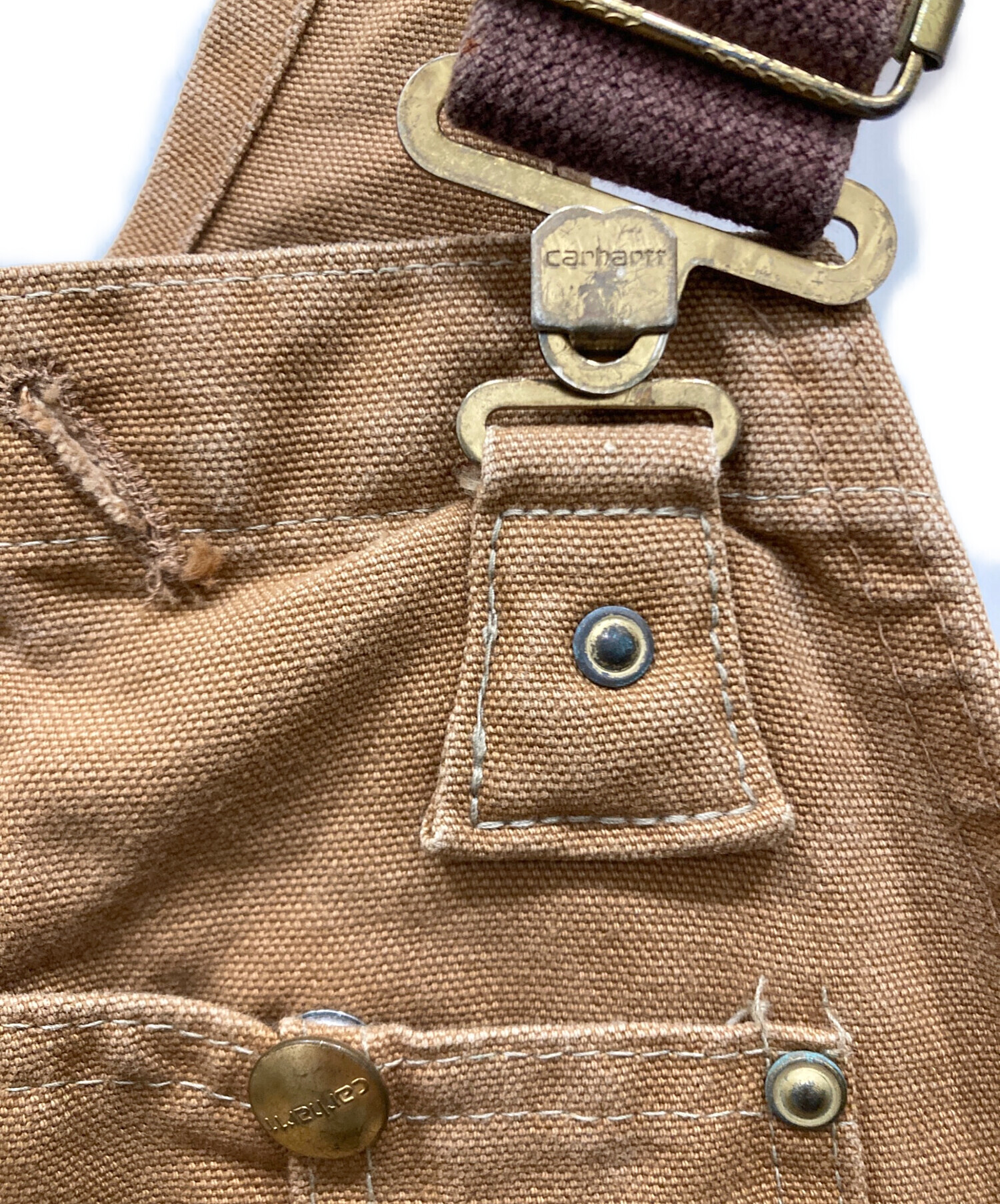 中古・古着通販】CarHartt (カーハート) ダック地ダブルニー