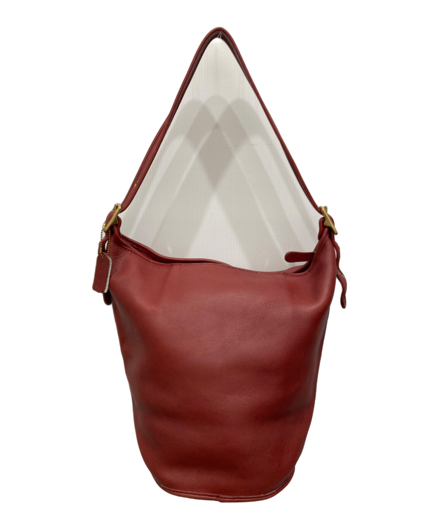 小物 OLD COACH 7219 MULTI FUNCTION PURS RED 中古・古着通販】COACH (コーチ) ワンショルダーバッグ OLD COACH