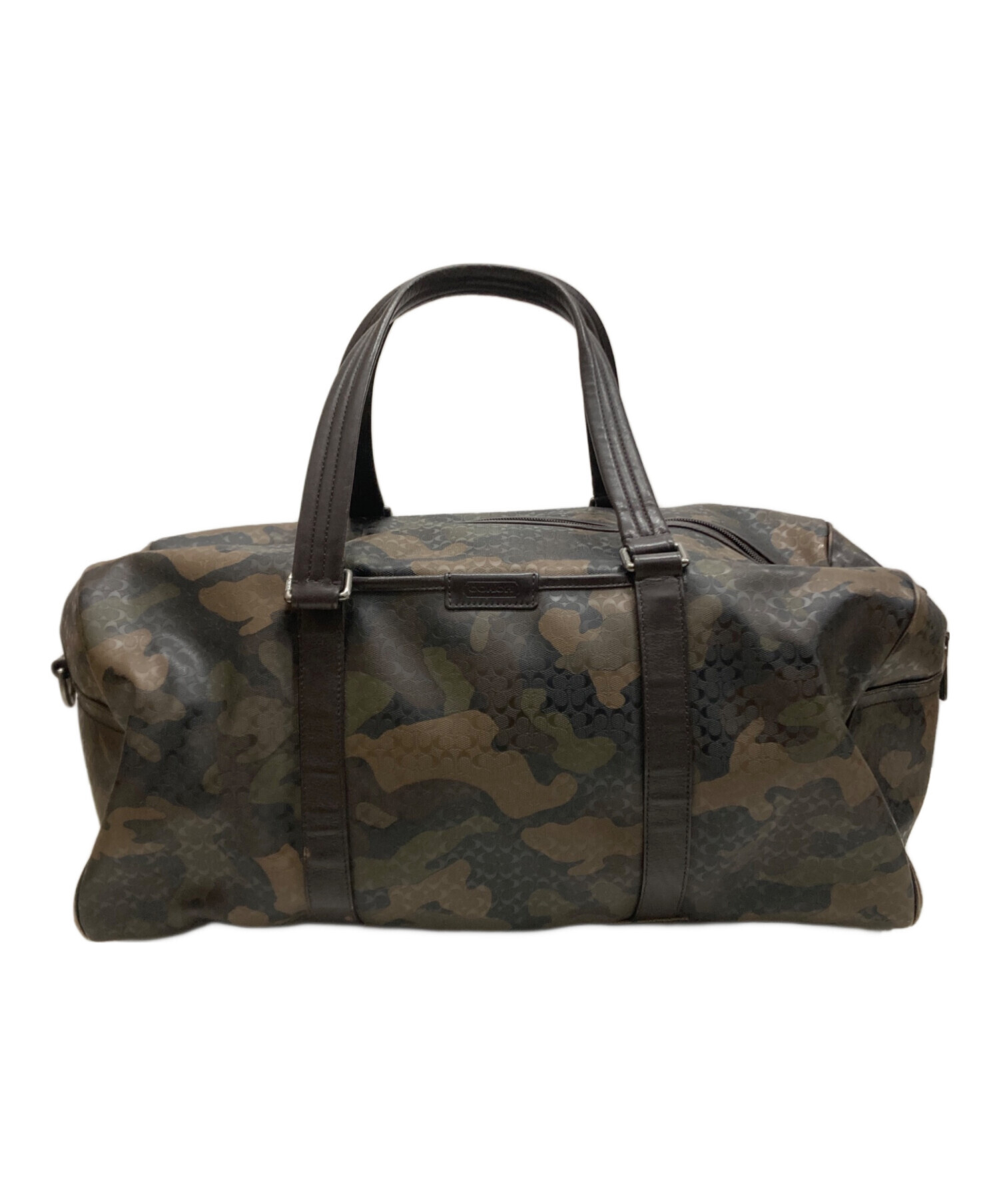 中古・古着通販】COACH (コーチ) ボストンバッグ カーキ｜ブランド