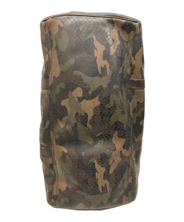 中古・古着通販】COACH (コーチ) ボストンバッグ カーキ｜ブランド