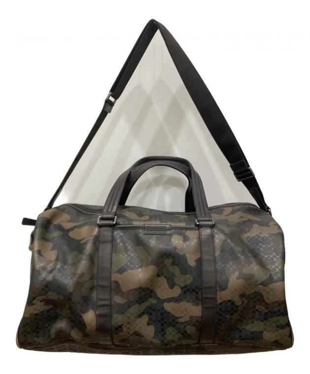 中古・古着通販】COACH (コーチ) ボストンバッグ カーキ｜ブランド