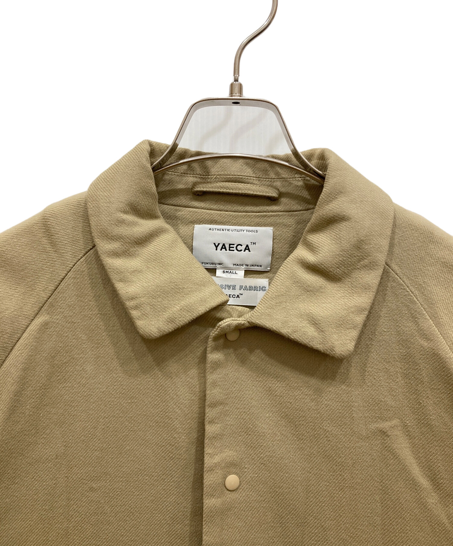 中古・古着通販】YAECA (ヤエカ) COMFORT SHIRT RAGLAN WIDE ブラウン