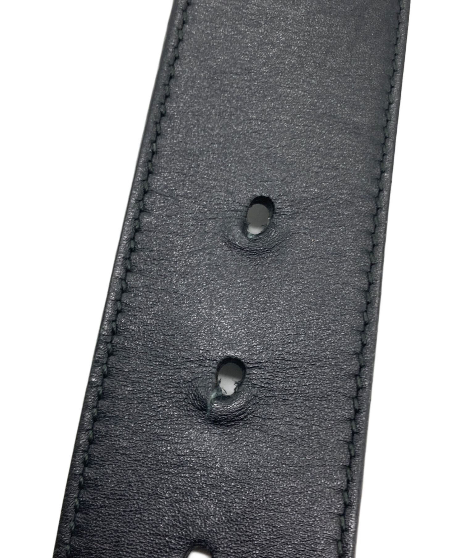 中古・古着通販】GUCCI (グッチ) ダブルG ワイドベルト ブラック