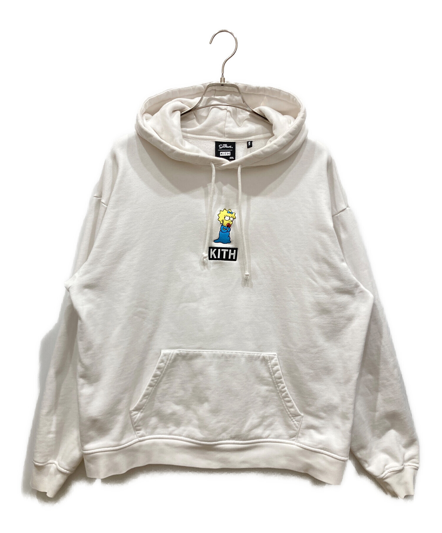 正規品 KITH × BERGDORF GOODMAN キス パーカー ホワイト 中古・古着通販】KITH (キス) KITH THE SIMPSONS プルオーバーパーカー