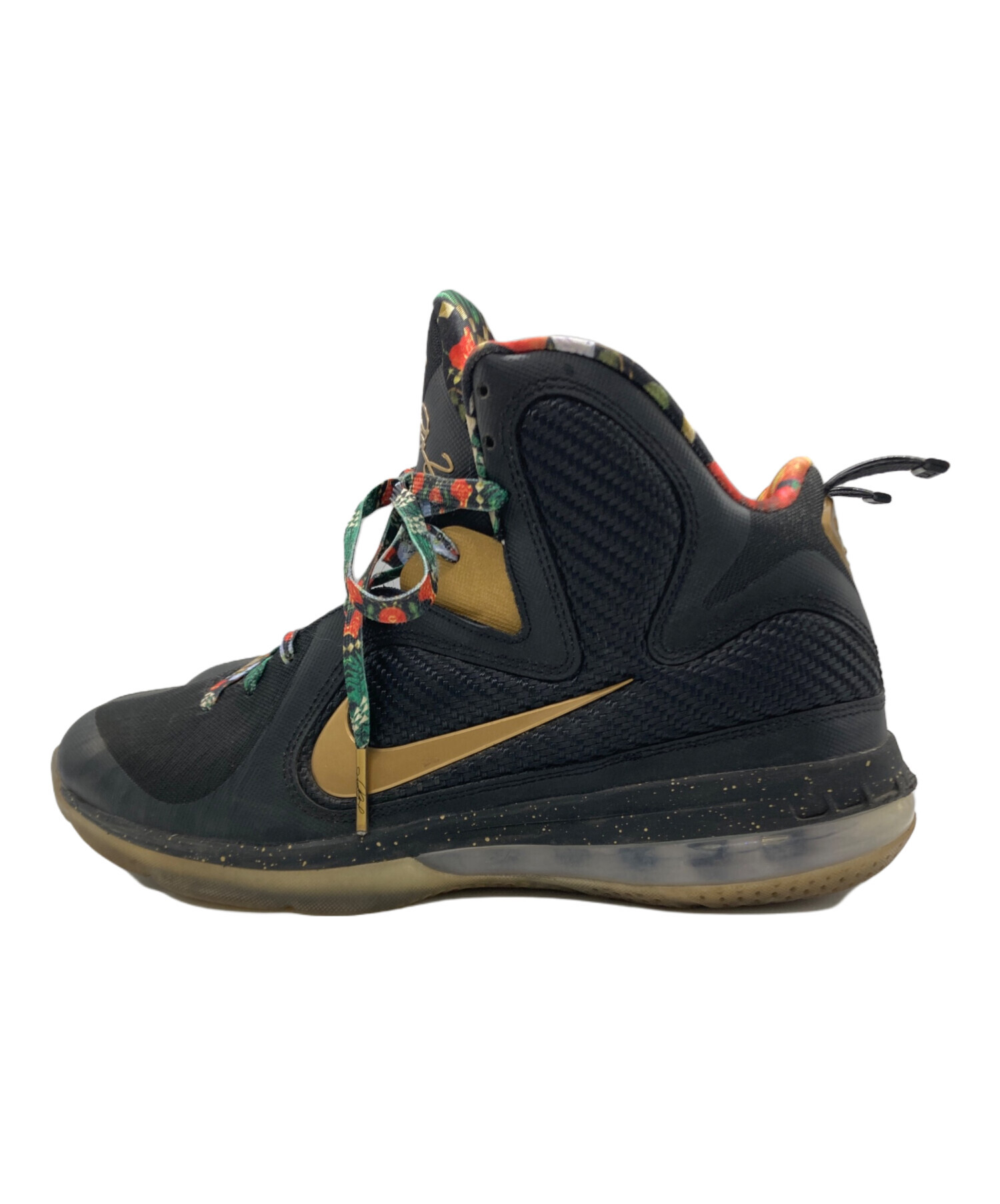 中古・古着通販】NIKE (ナイキ) Lebron 9 Watch The Throne ブラック 