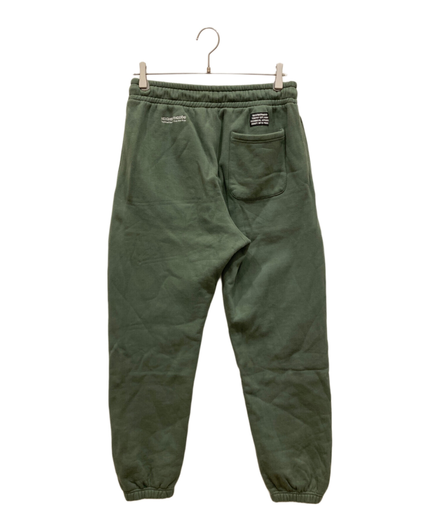 【中古】ネイバーフッド NEIGHBORHOOD 23SS TRAINING PANTS ロゴ トレーニング イージー パンツ M カーキ☆AA★250828 中古・古着通販】NEIGHBORHOOD (ネイバーフッド) スウェットパンツ