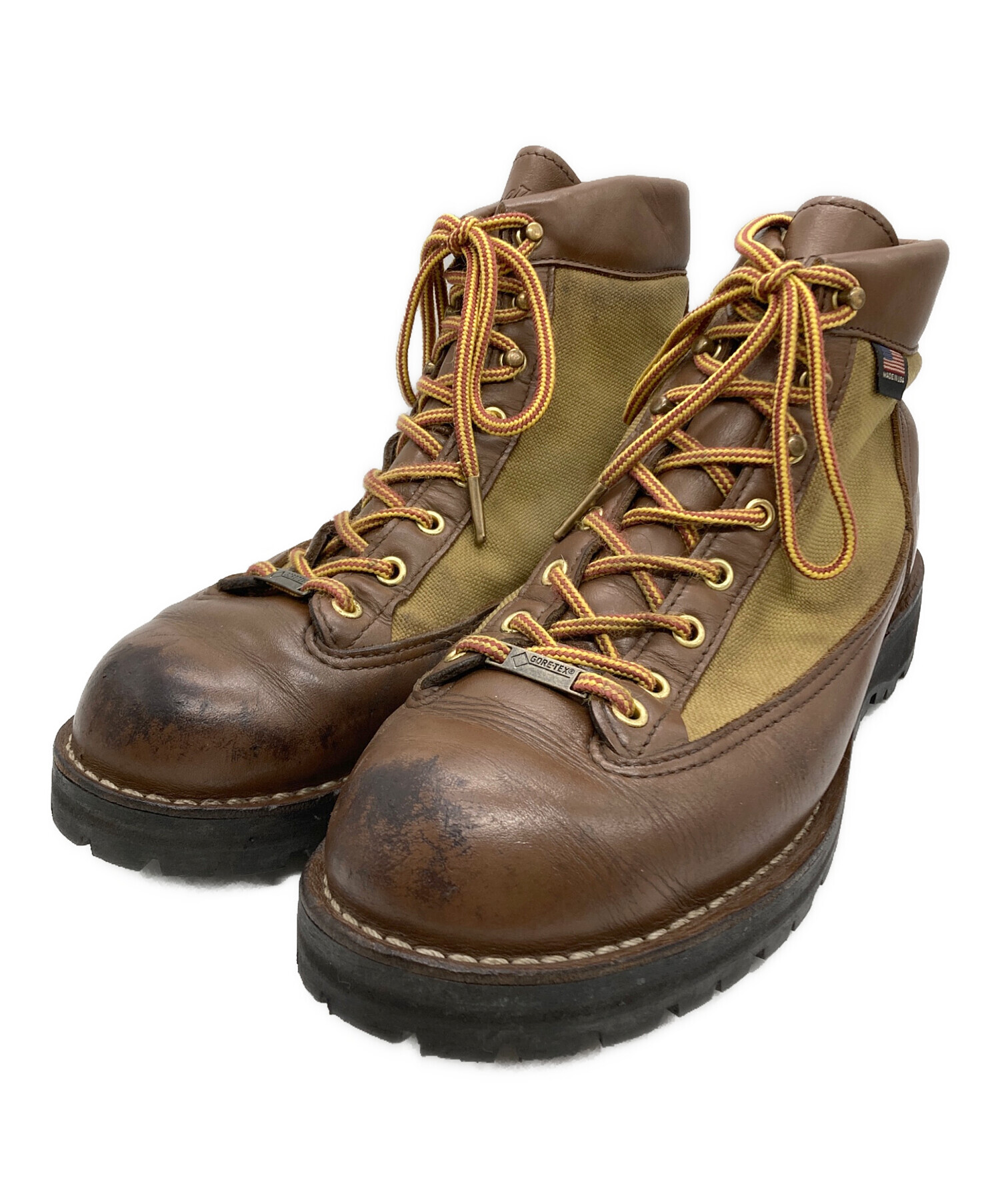 中古・古着通販】Danner (ダナー) DANNER LIGHT 30440 ブラウン×カーキ