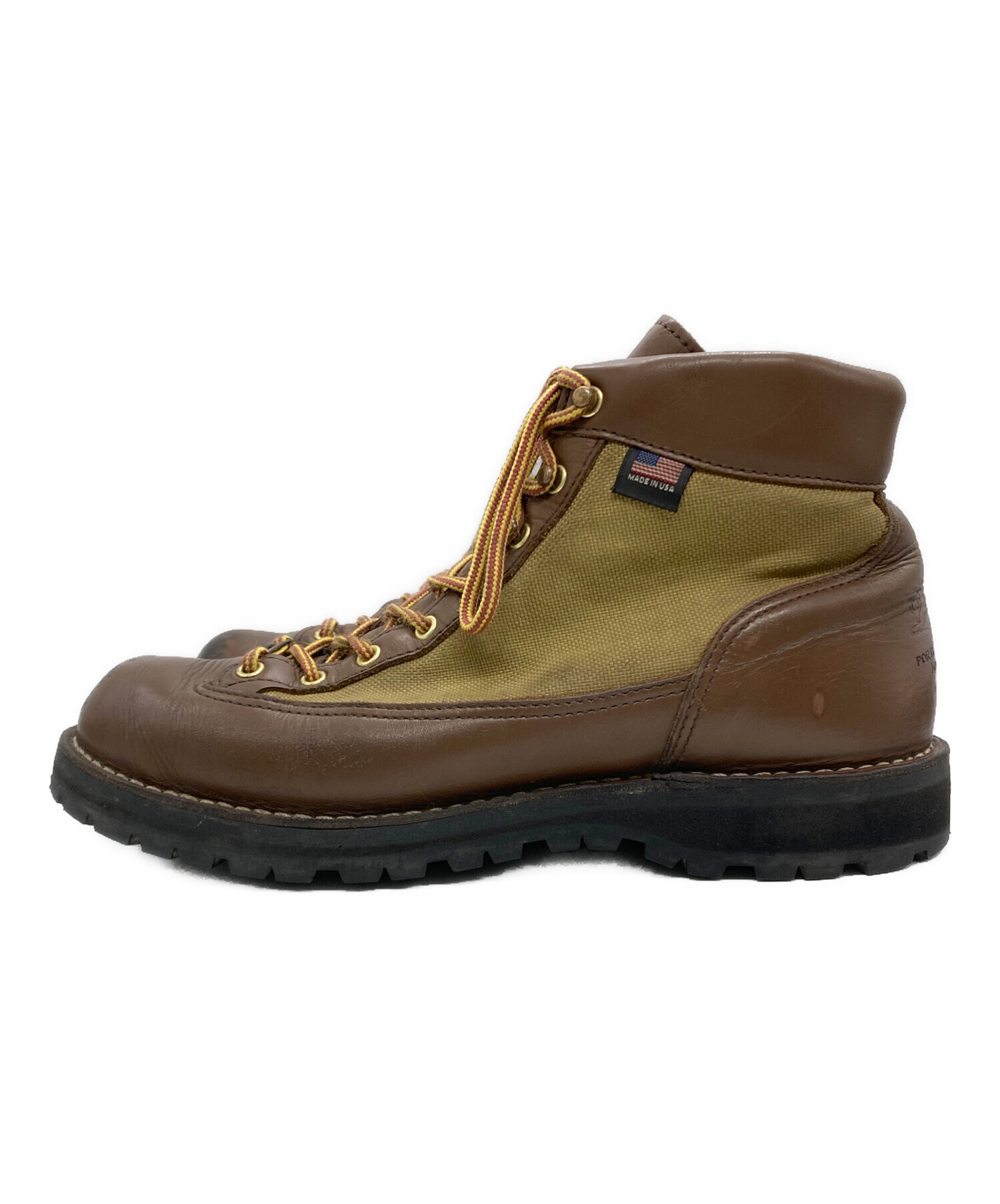 中古・古着通販】Danner (ダナー) DANNER LIGHT 30440 ブラウン×カーキ