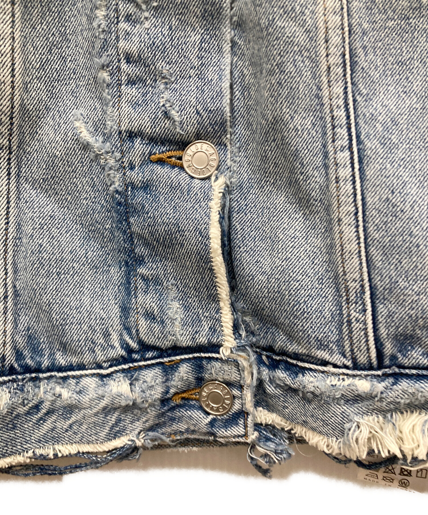 A GOLD E MARTIKA IN FRAYジャケット 中古・古着通販】AGOLDE (エーゴールドイー) MARTIKA IN FRAY