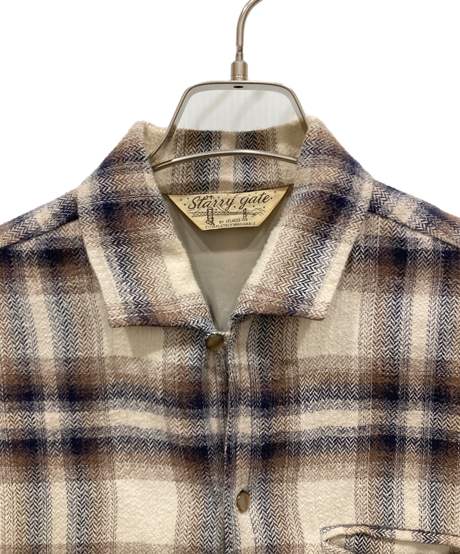 中古・古着通販】JELADO (ジェラード) オンブレチェックシャツ