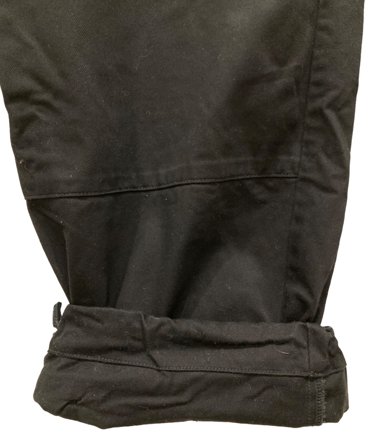 中古・古着通販】ALOUND (アラウンド) M-47カーゴパンツ ブラック